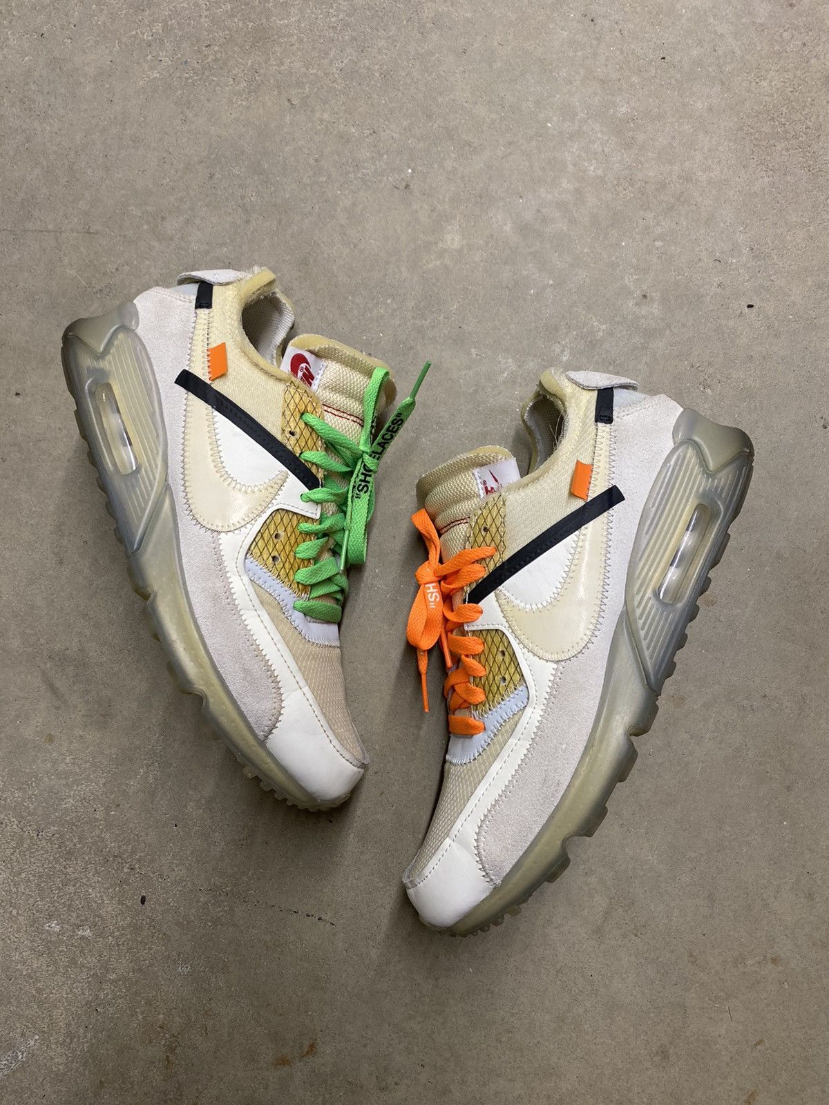 Nike Nike off white air max 90 the 10 | Grailed