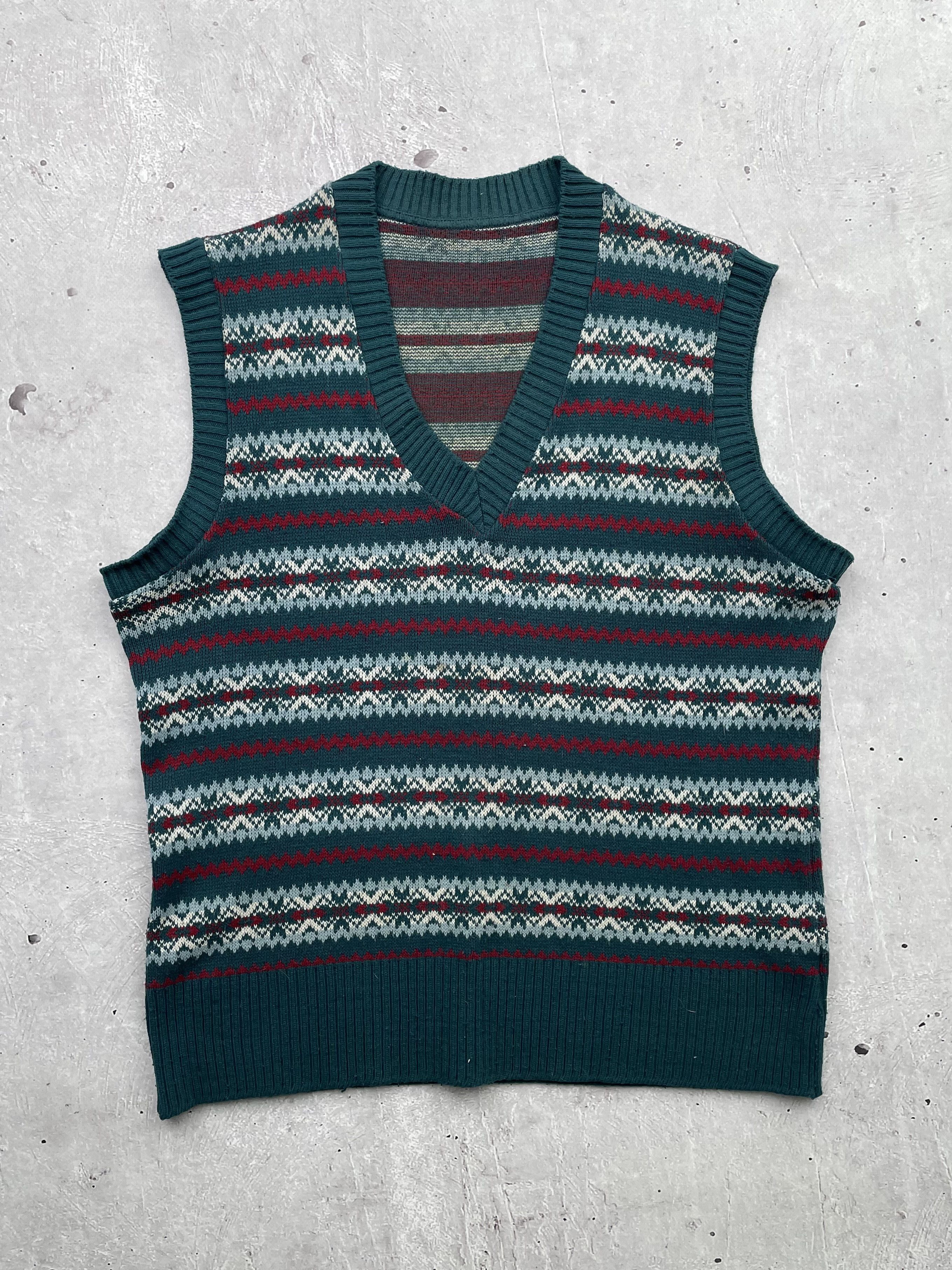 Japanese Brand × Vintage Vintage Knitted Vest Size US S / EU 44-46 / 1 - 1 Thumbnail