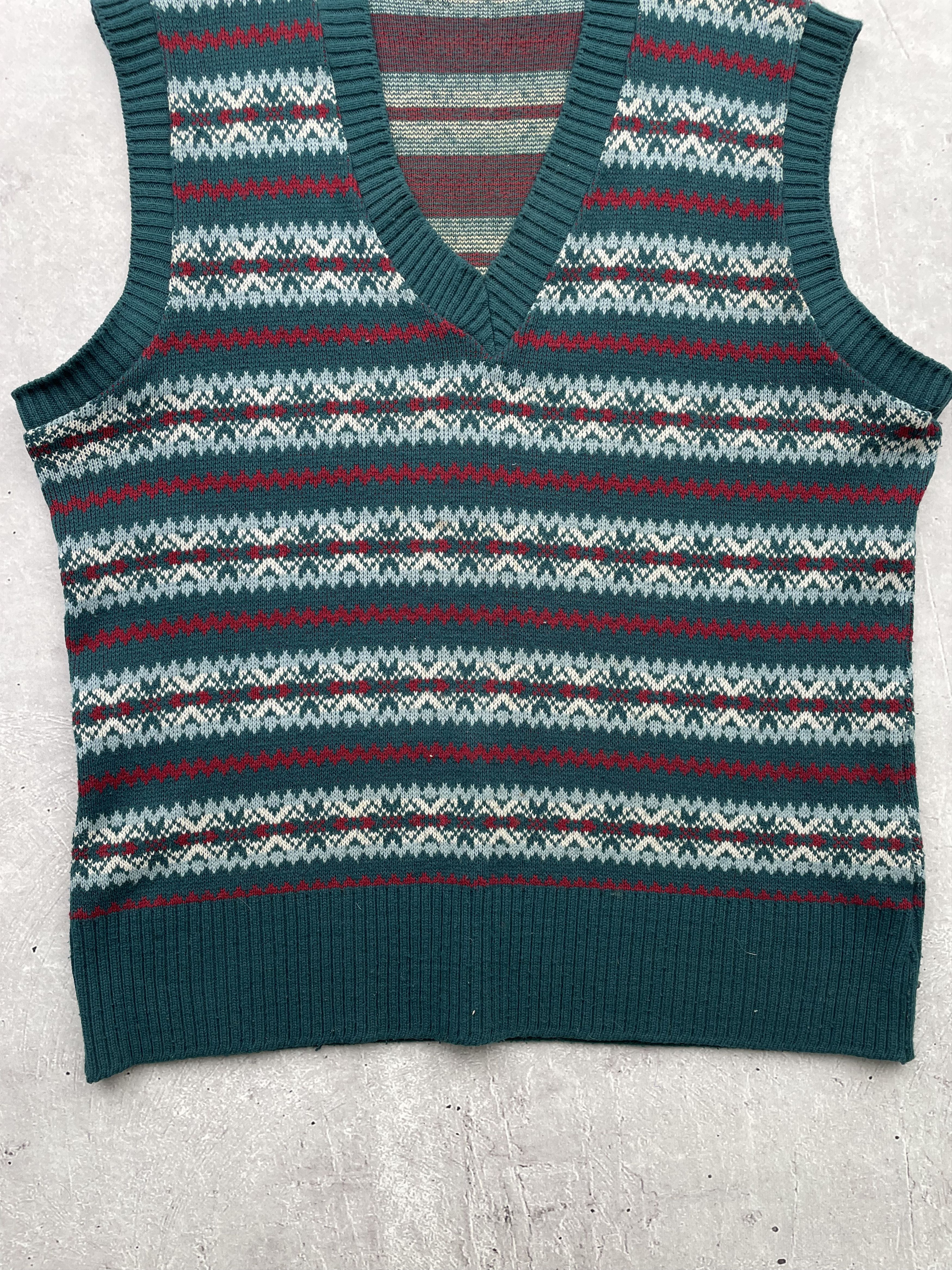 Japanese Brand × Vintage Vintage Knitted Vest Size US S / EU 44-46 / 1 - 3 Thumbnail