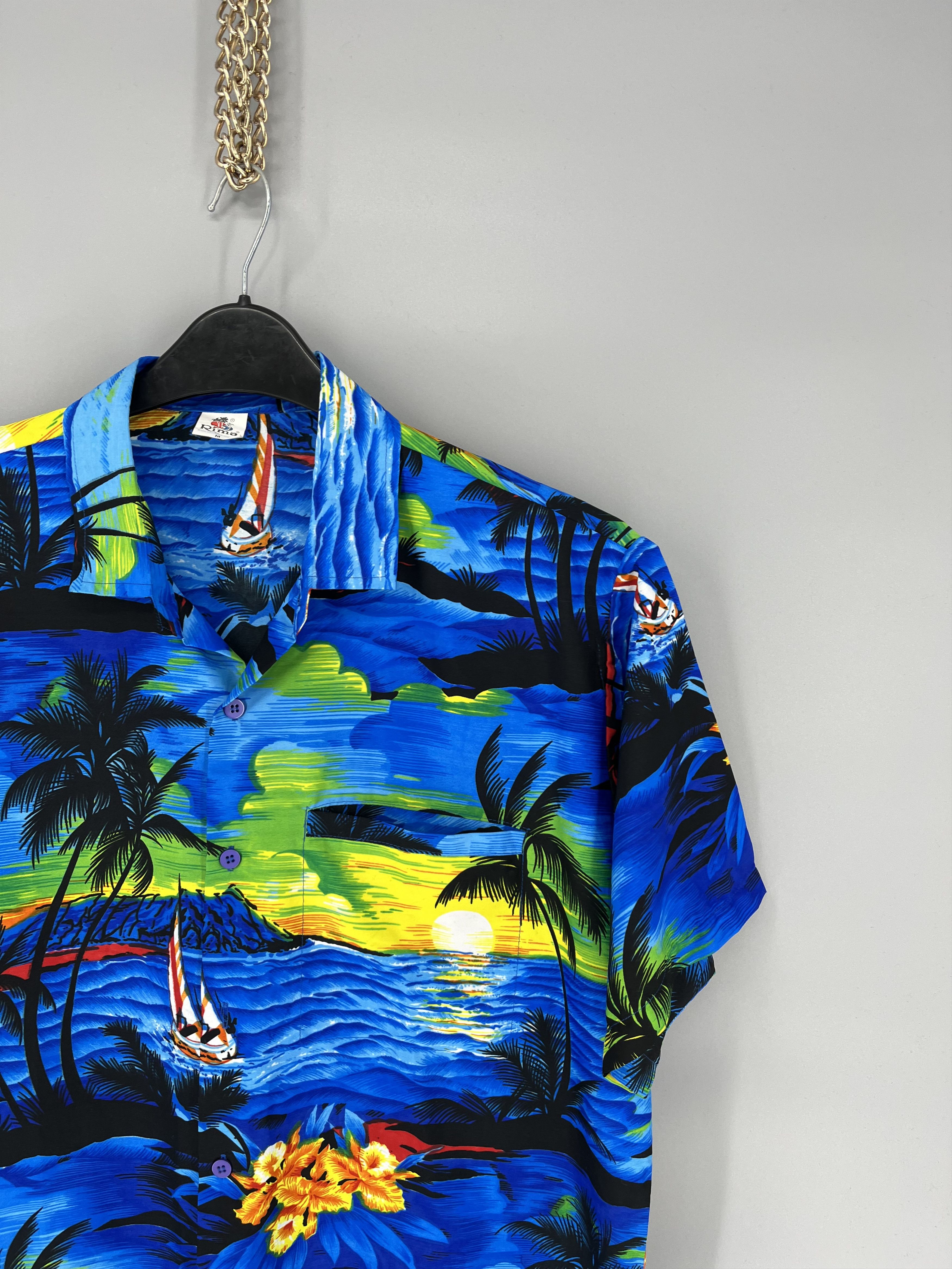 Vintage Vintage Art Streetwear Hawaiian Travis Scott style Size US XL / EU 56 / 4 - 6 Thumbnail