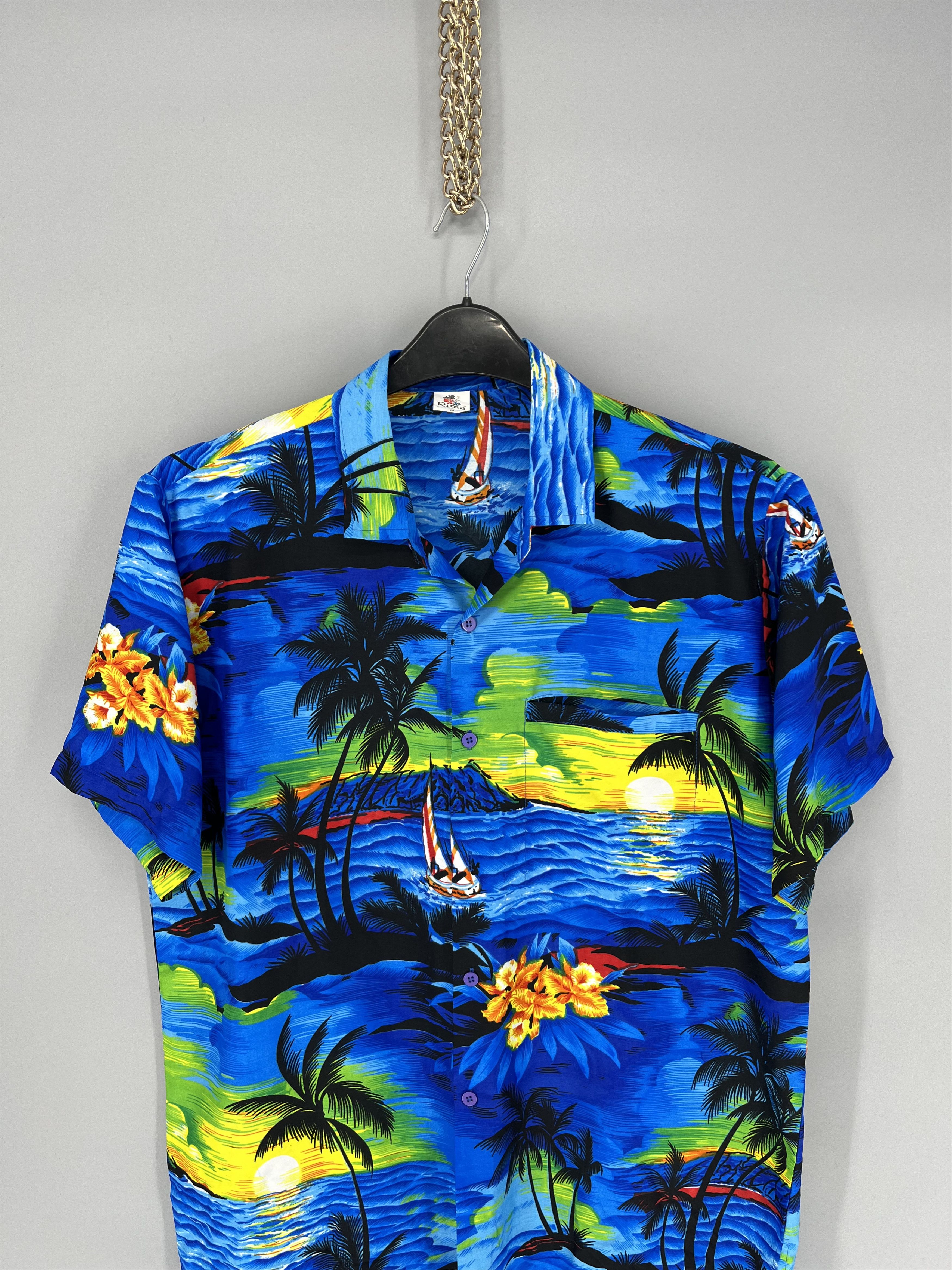Vintage Vintage Art Streetwear Hawaiian Travis Scott style Size US XL / EU 56 / 4 - 4 Thumbnail