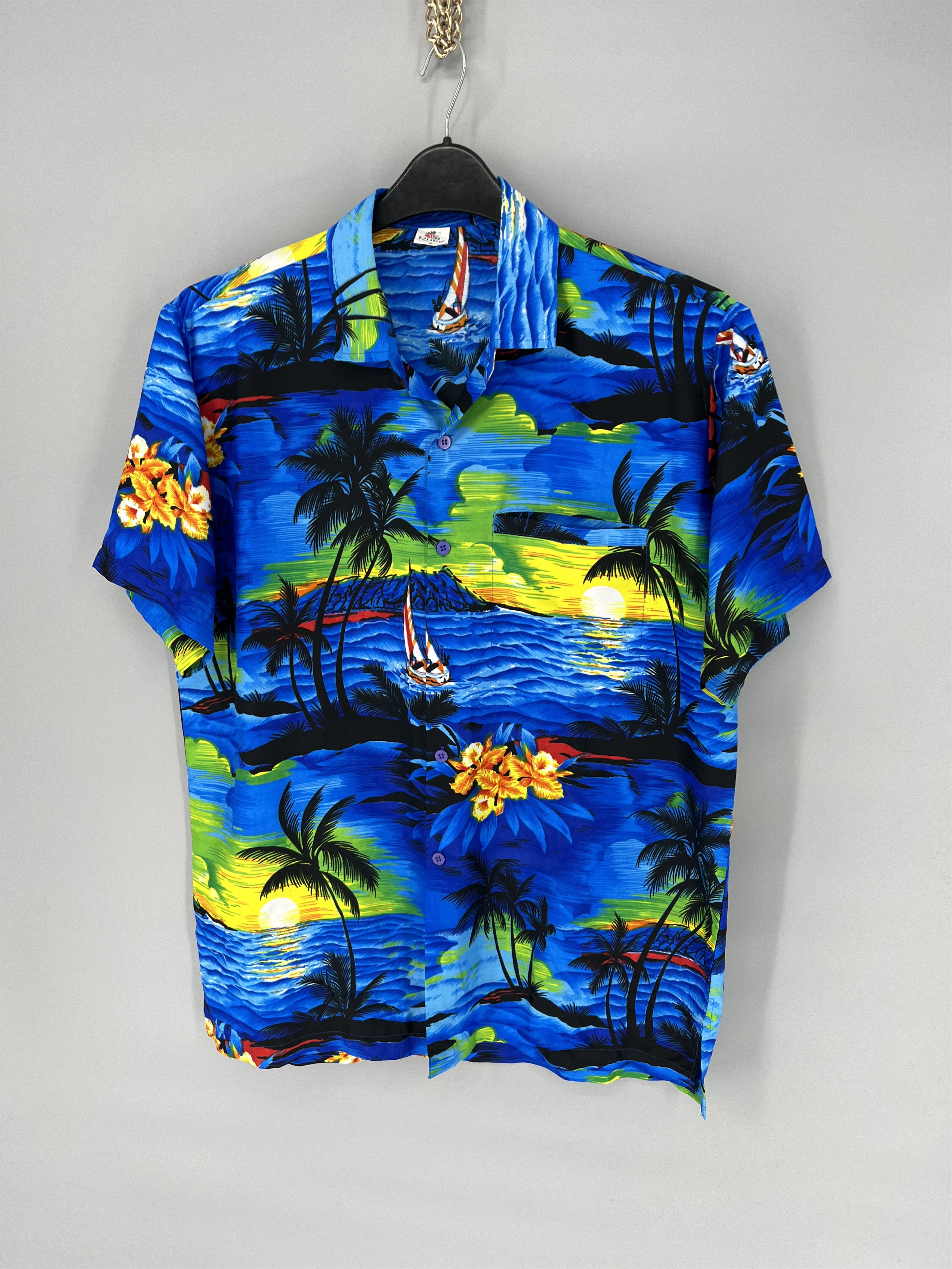 Vintage Vintage Art Streetwear Hawaiian Travis Scott style Size US XL / EU 56 / 4 - 3 Thumbnail