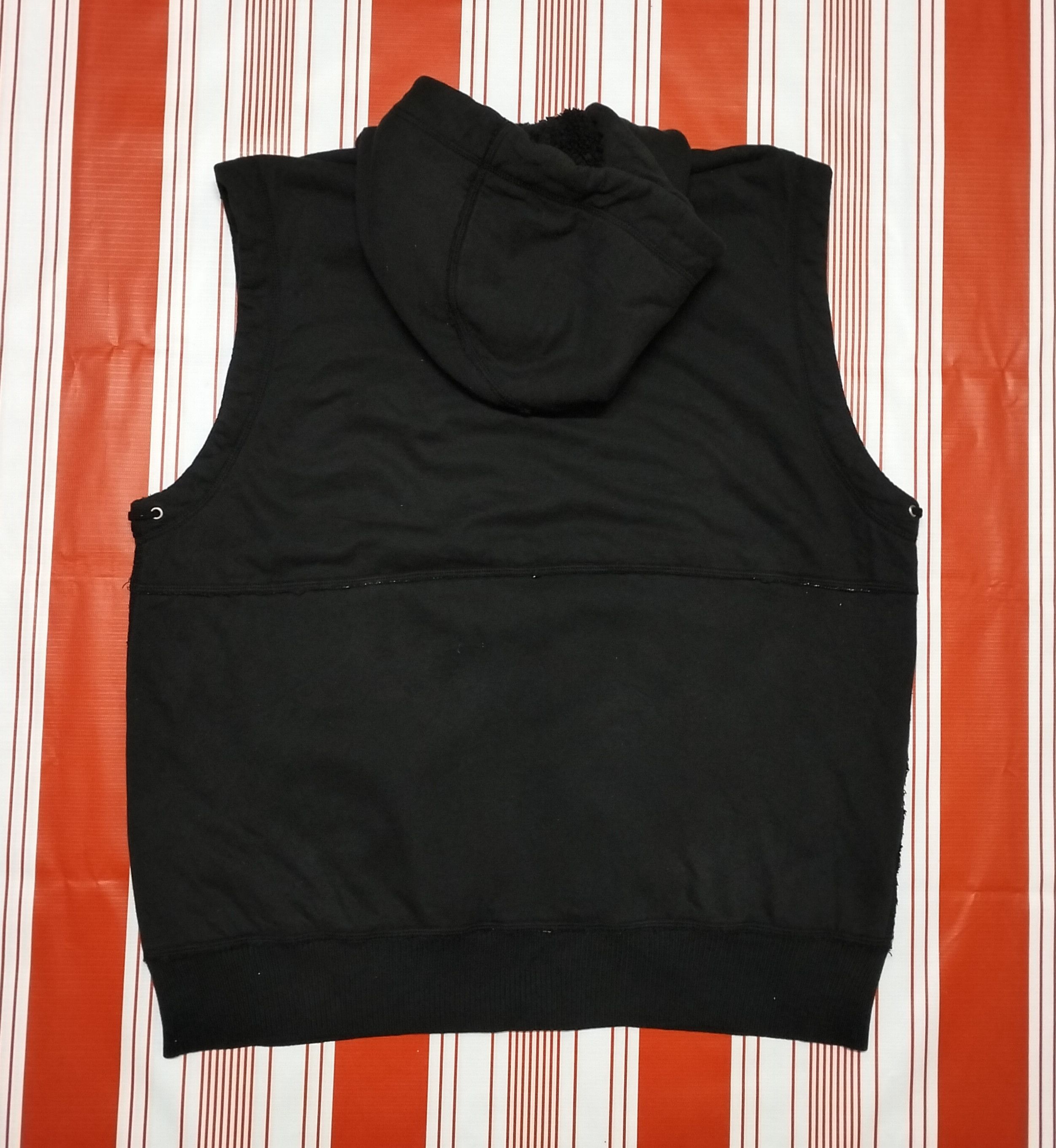 Stone Island Vtg Stone Island Zip sleeveless hoodie Size US XL / EU 56 / 4 - 2 Thumbnail
