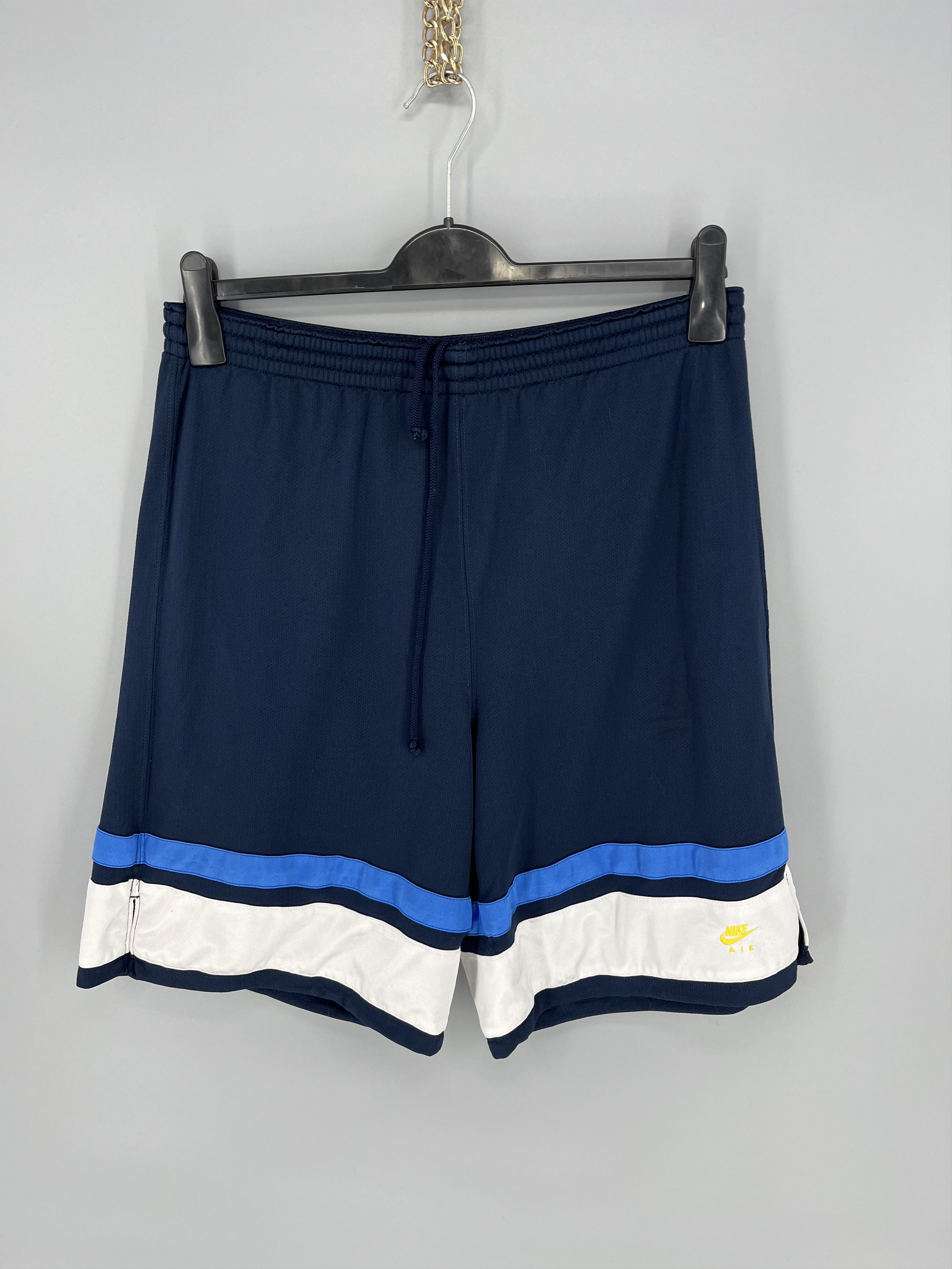 NBA Vintage Shorts Nike NBA 90s swoosh logo shorts streetwear Size US 34 / EU 50 - 1 Thumbnail