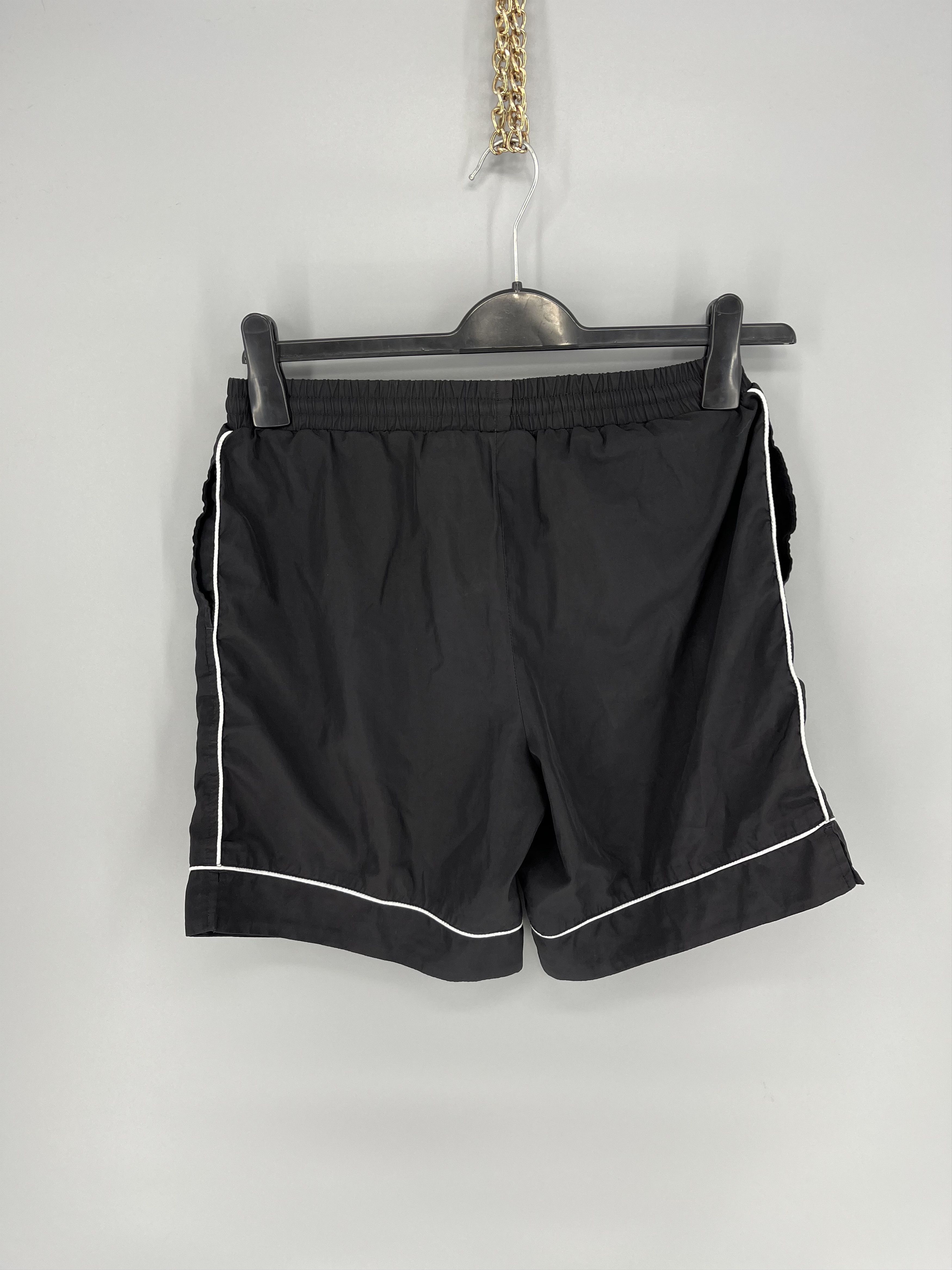 Nike × Vintage 90s Vintage Nike Swoosh Logo Shorts Travis Style Size US 34 / EU 50 - 8 Thumbnail