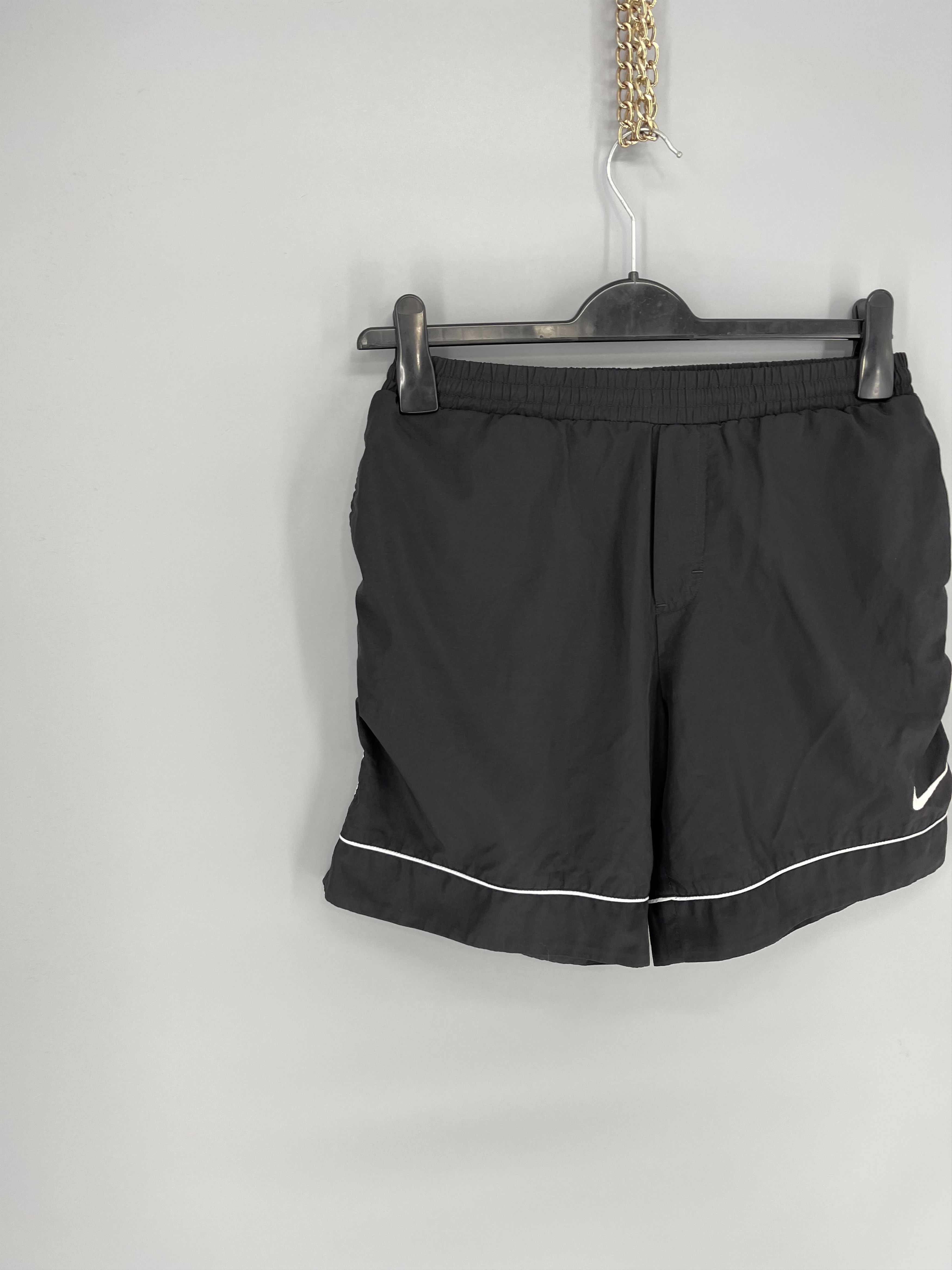 Nike × Vintage 90s Vintage Nike Swoosh Logo Shorts Travis Style Size US 34 / EU 50 - 2 Thumbnail