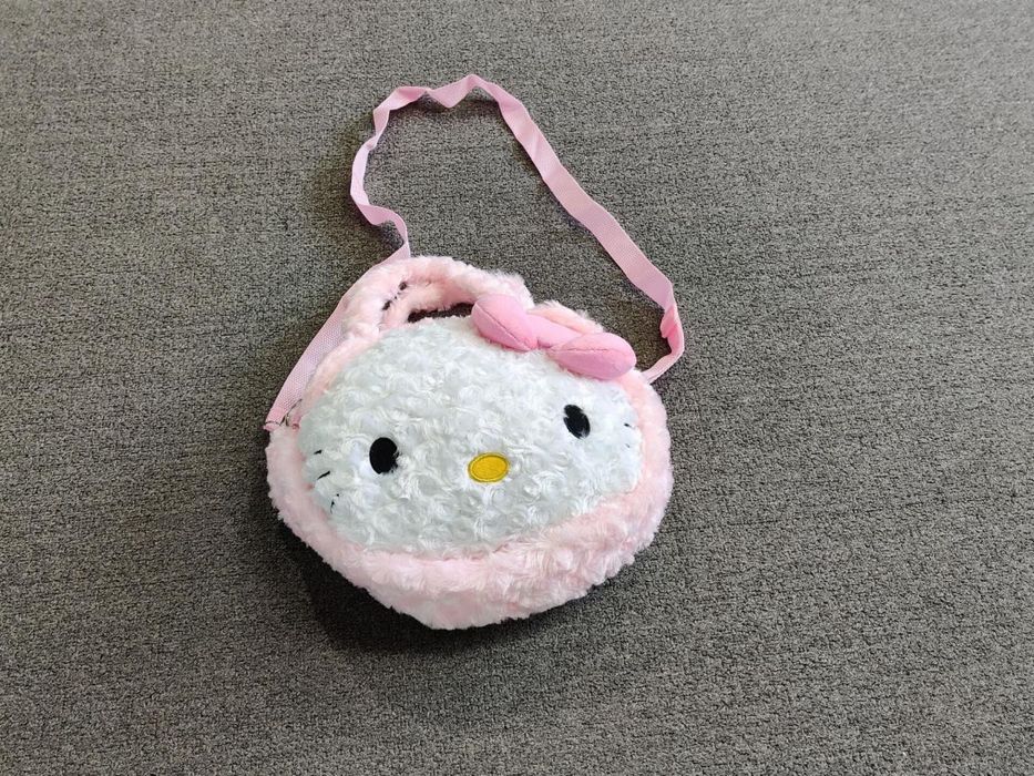 Bag Hello Kitty Cat Fuzzy Underarm Handbag Bag | Grailed