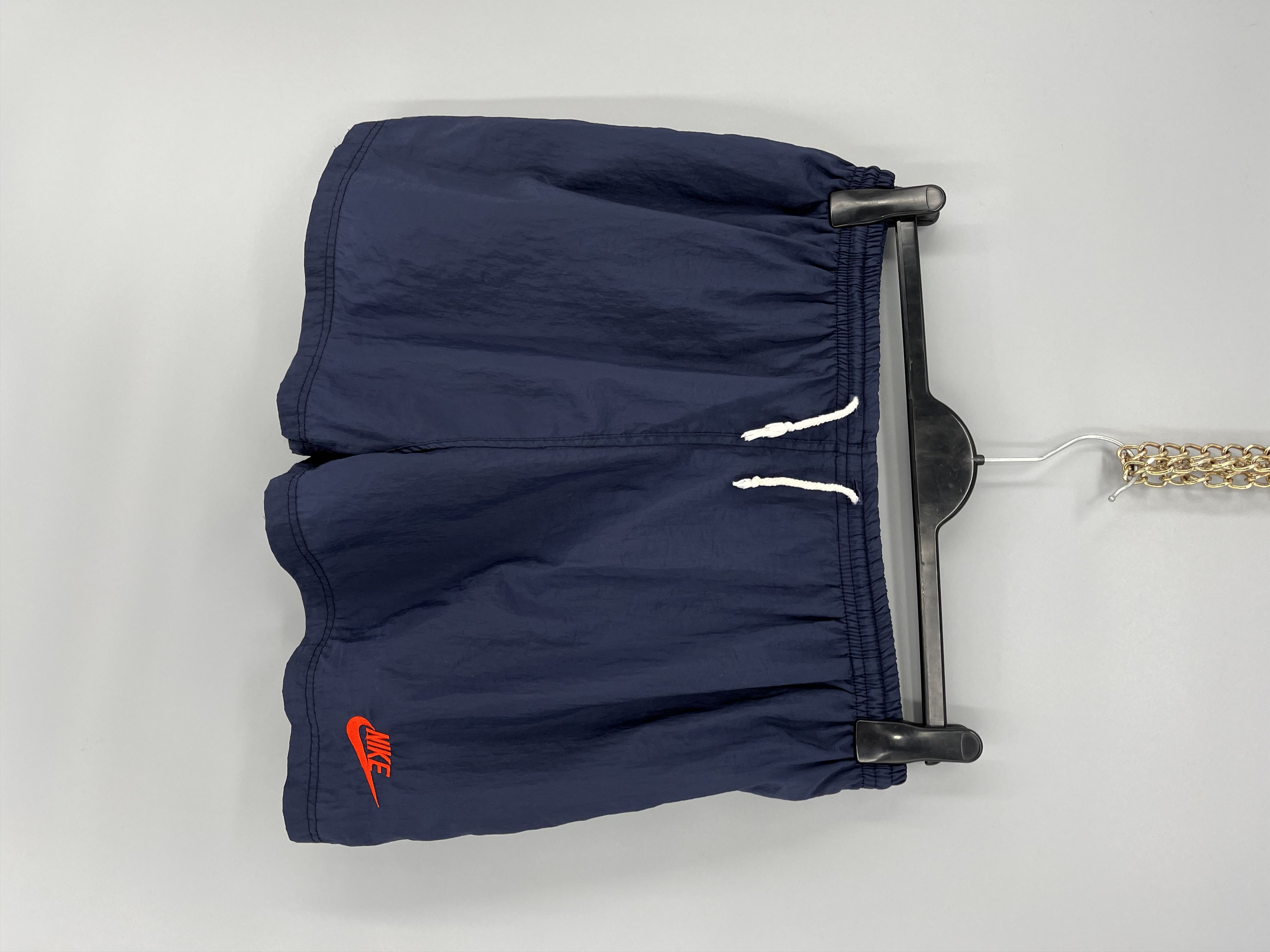 Nike × Vintage 90s Vintage Nike Swoosh Logo Shorts Travis Style Size US 34 / EU 50 - 3 Thumbnail