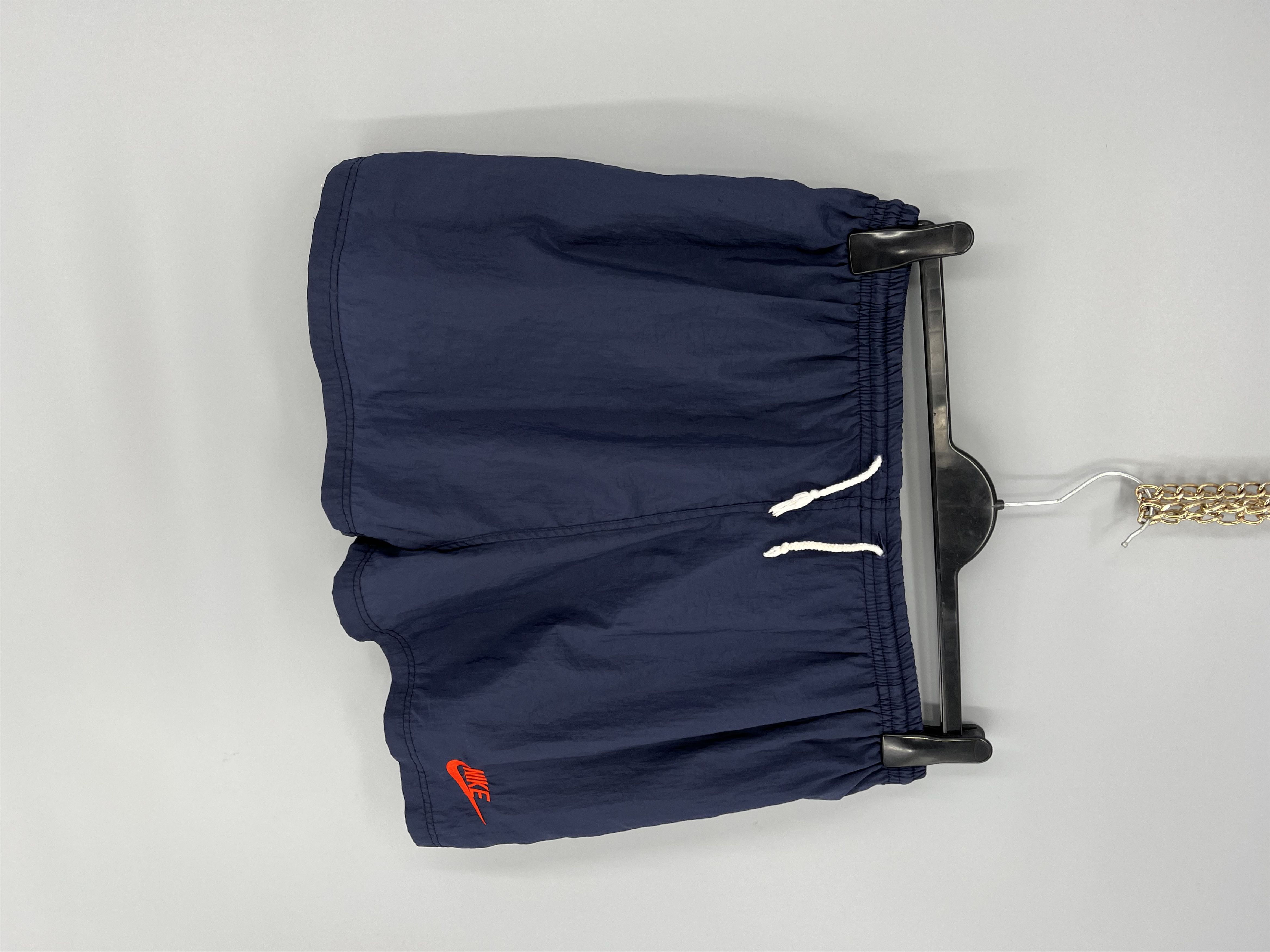 Nike × Vintage 90s Vintage Nike Swoosh Logo Shorts Travis Style Size US 34 / EU 50 - 2 Thumbnail