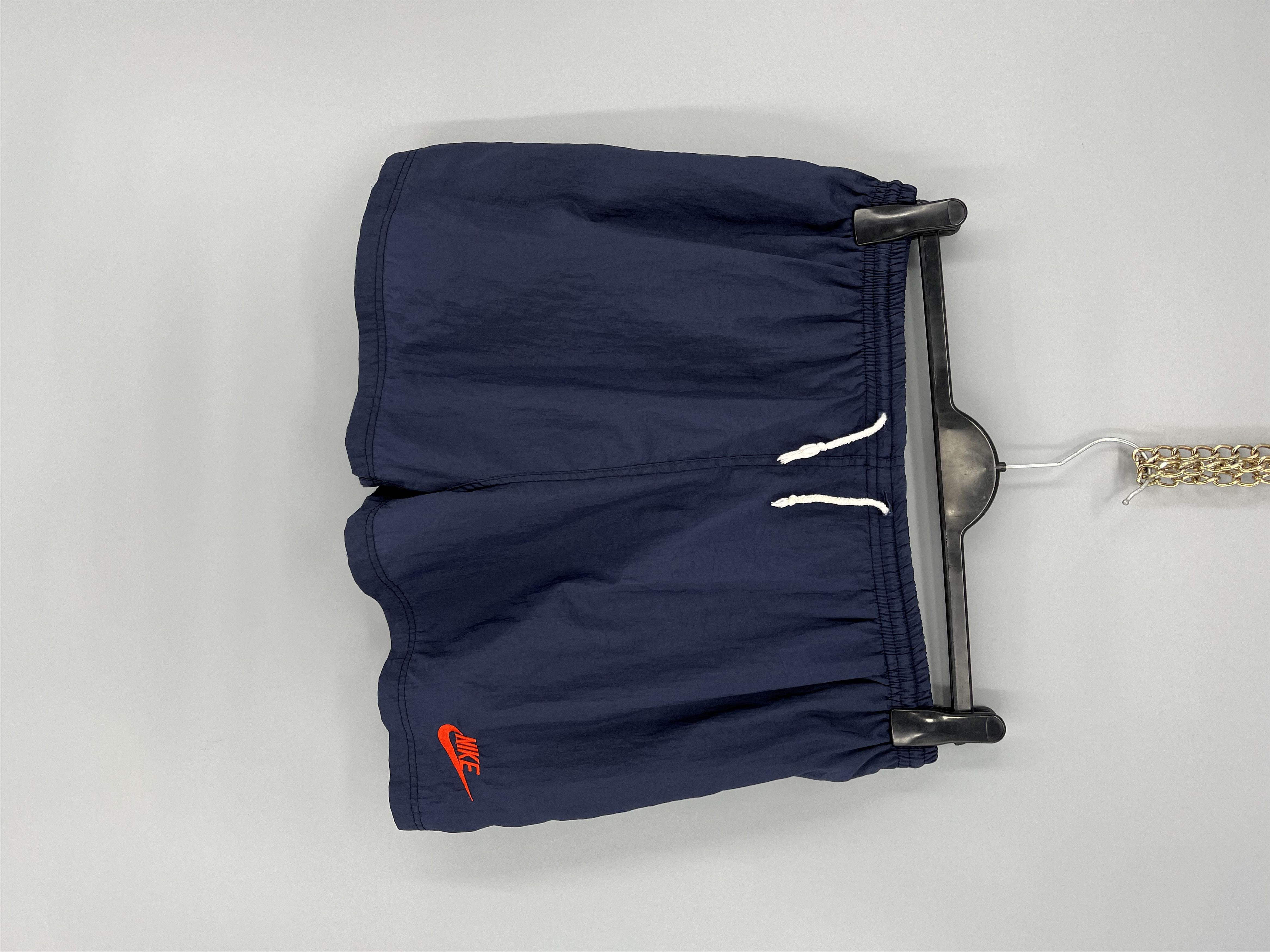 Nike × Vintage 90s Vintage Nike Swoosh Logo Shorts Travis Style Size US 34 / EU 50 - 1 Thumbnail