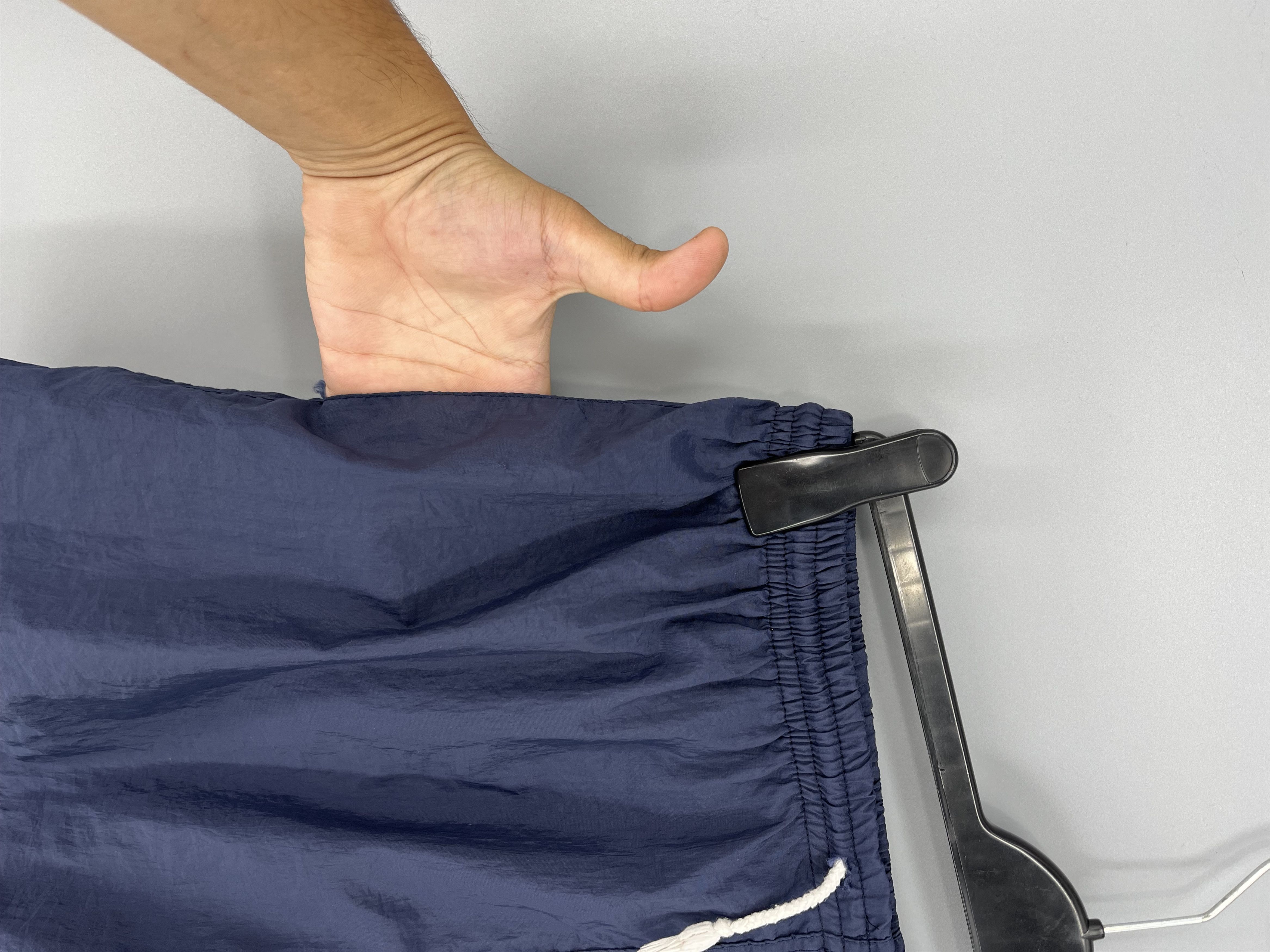 Nike × Vintage 90s Vintage Nike Swoosh Logo Shorts Travis Style Size US 34 / EU 50 - 8 Thumbnail