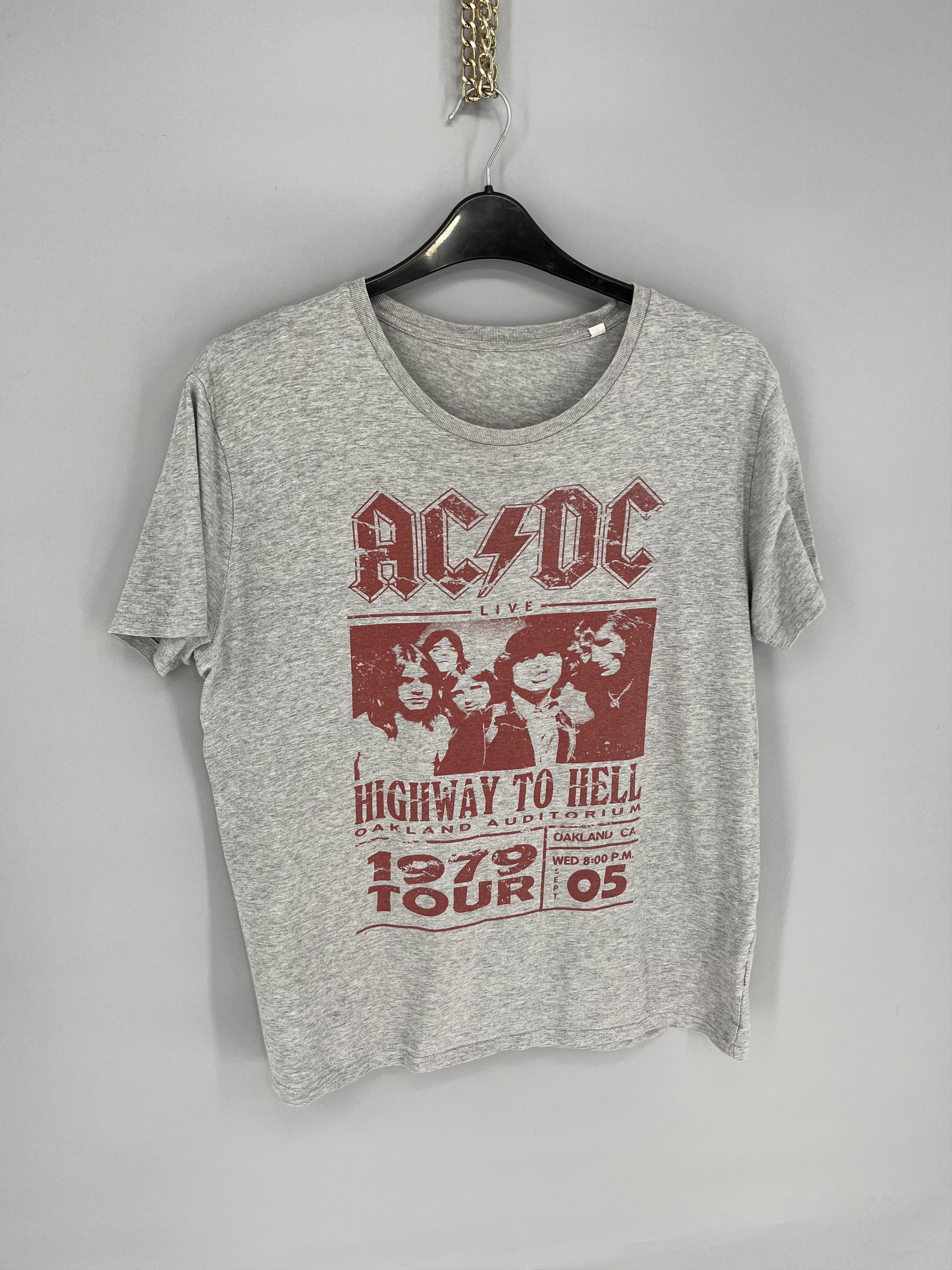 AC/DC Vintage Y2K AC/DC ACDC big logo starworld Size US M / EU 48-50 / 2 - 2 Thumbnail