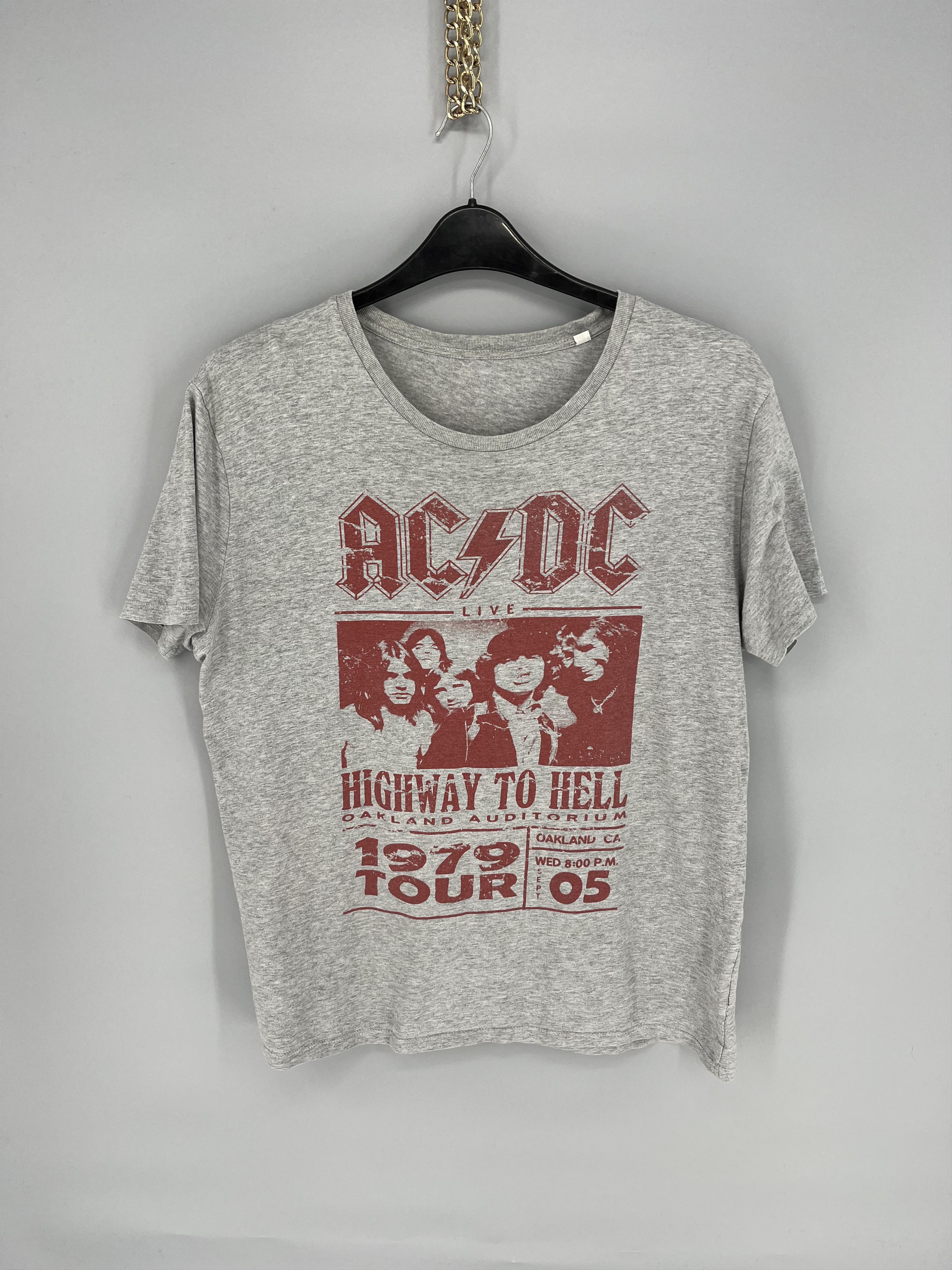 AC/DC Vintage Y2K AC/DC ACDC big logo starworld Size US M / EU 48-50 / 2 - 1 Thumbnail