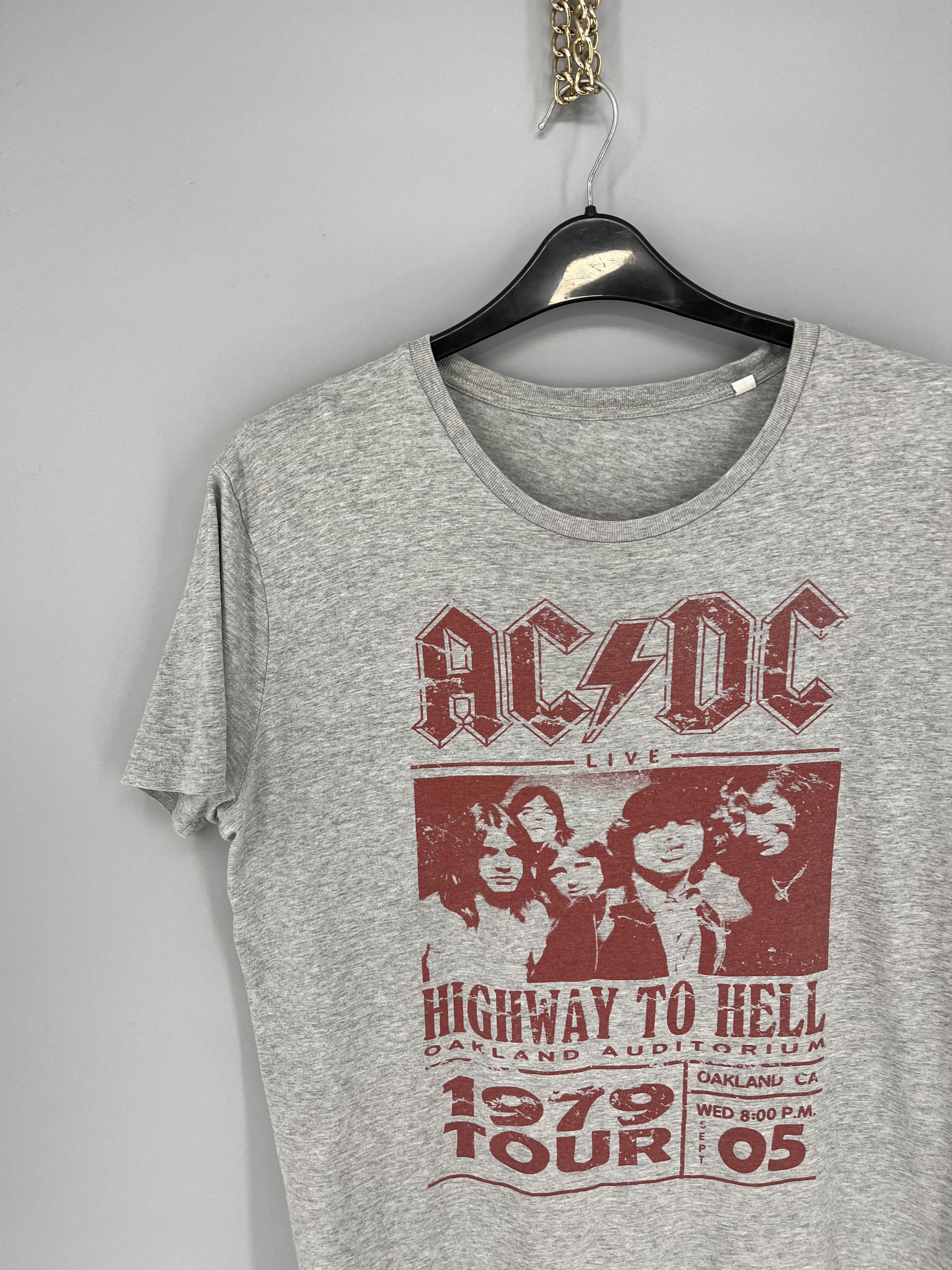 AC/DC Vintage Y2K AC/DC ACDC big logo starworld Size US M / EU 48-50 / 2 - 4 Thumbnail
