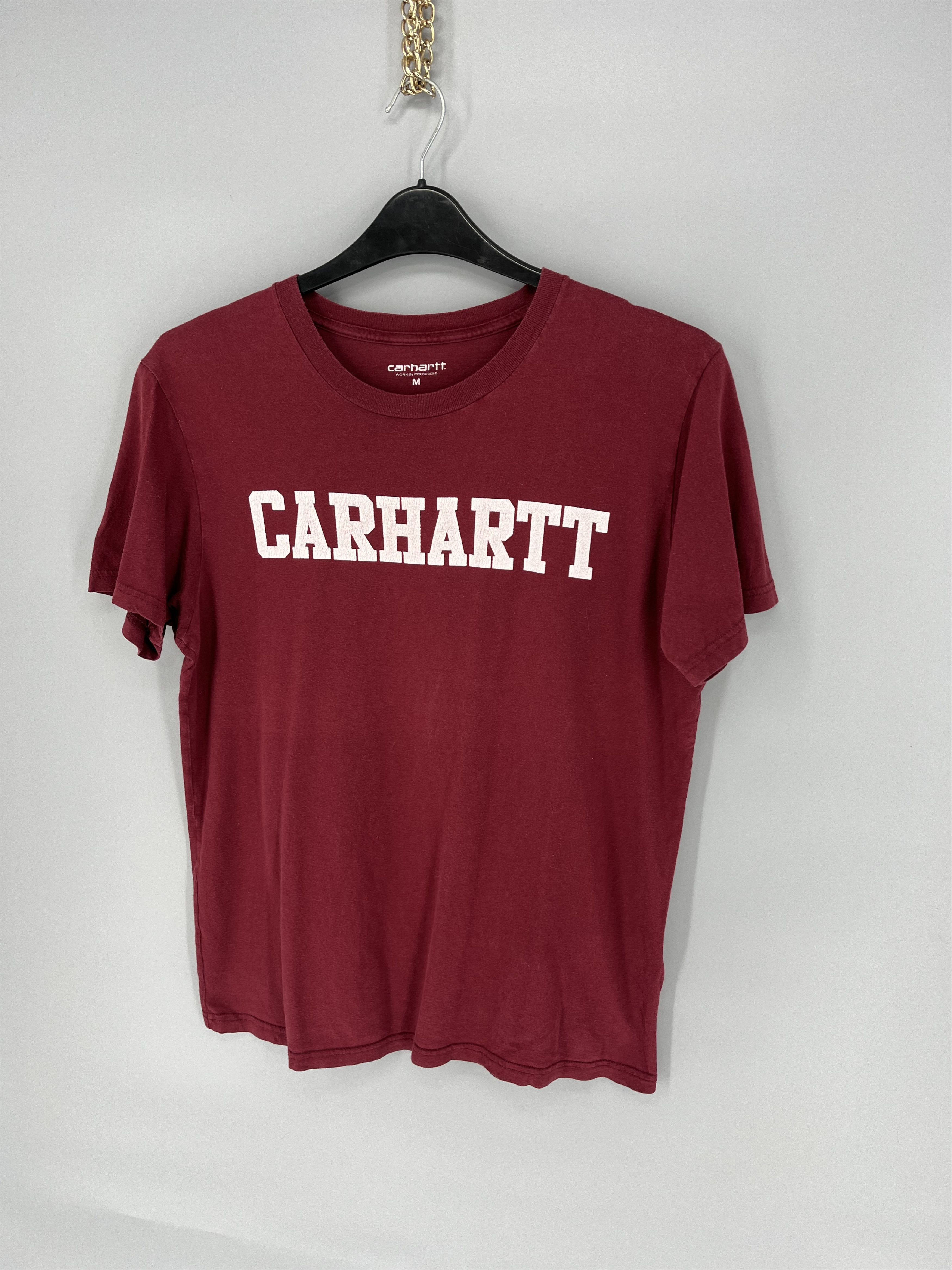 Carhartt TRASHED Carhartt Centr Big Logo Vintage Y2K Style Shirt Size US M / EU 48-50 / 2 - 3 Thumbnail