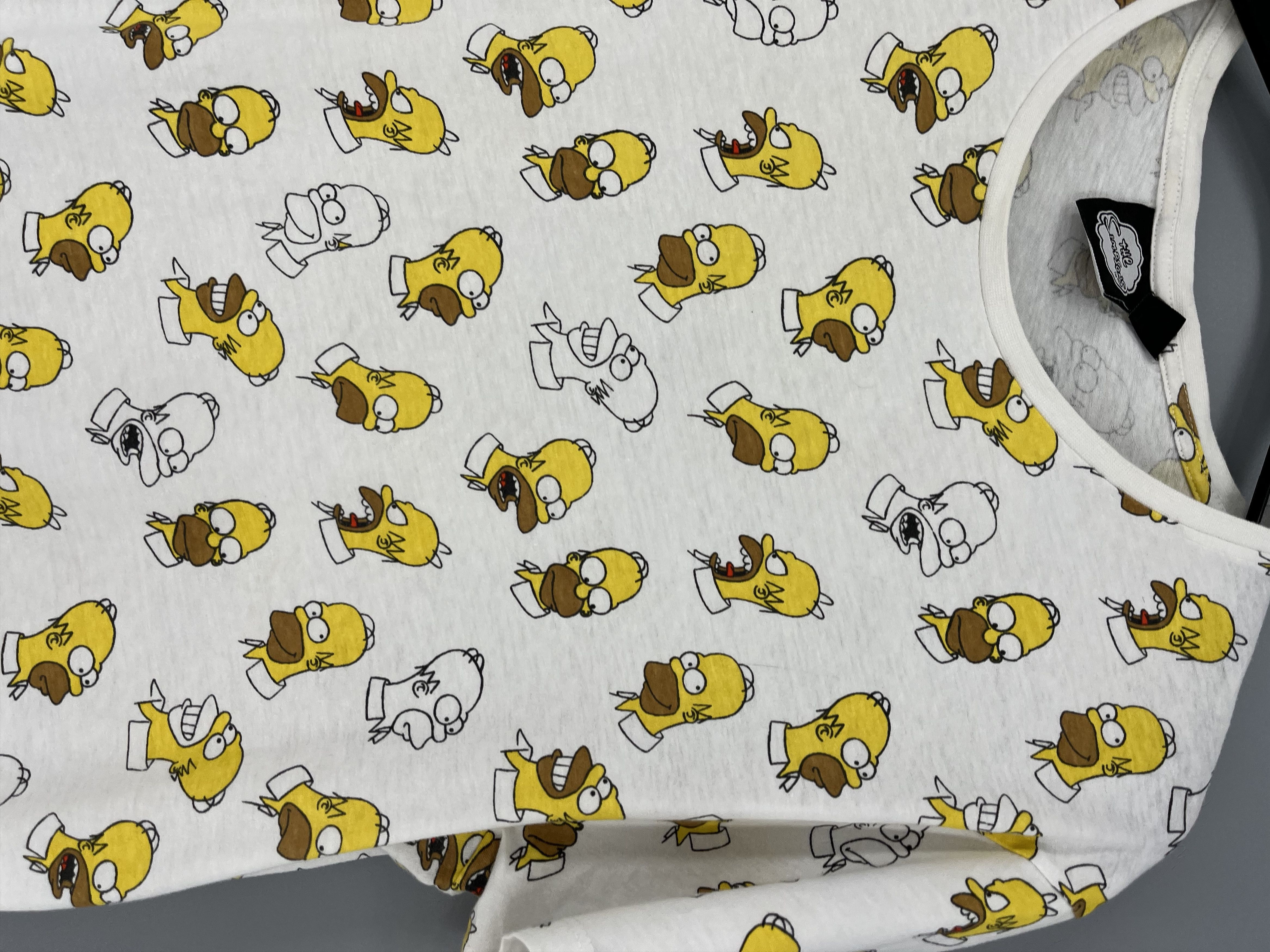 The Simpsons Vintage Y2K The Simpson Naked Homer Art Band Rock Streetwear Size US XL / EU 56 / 4 - 8 Thumbnail