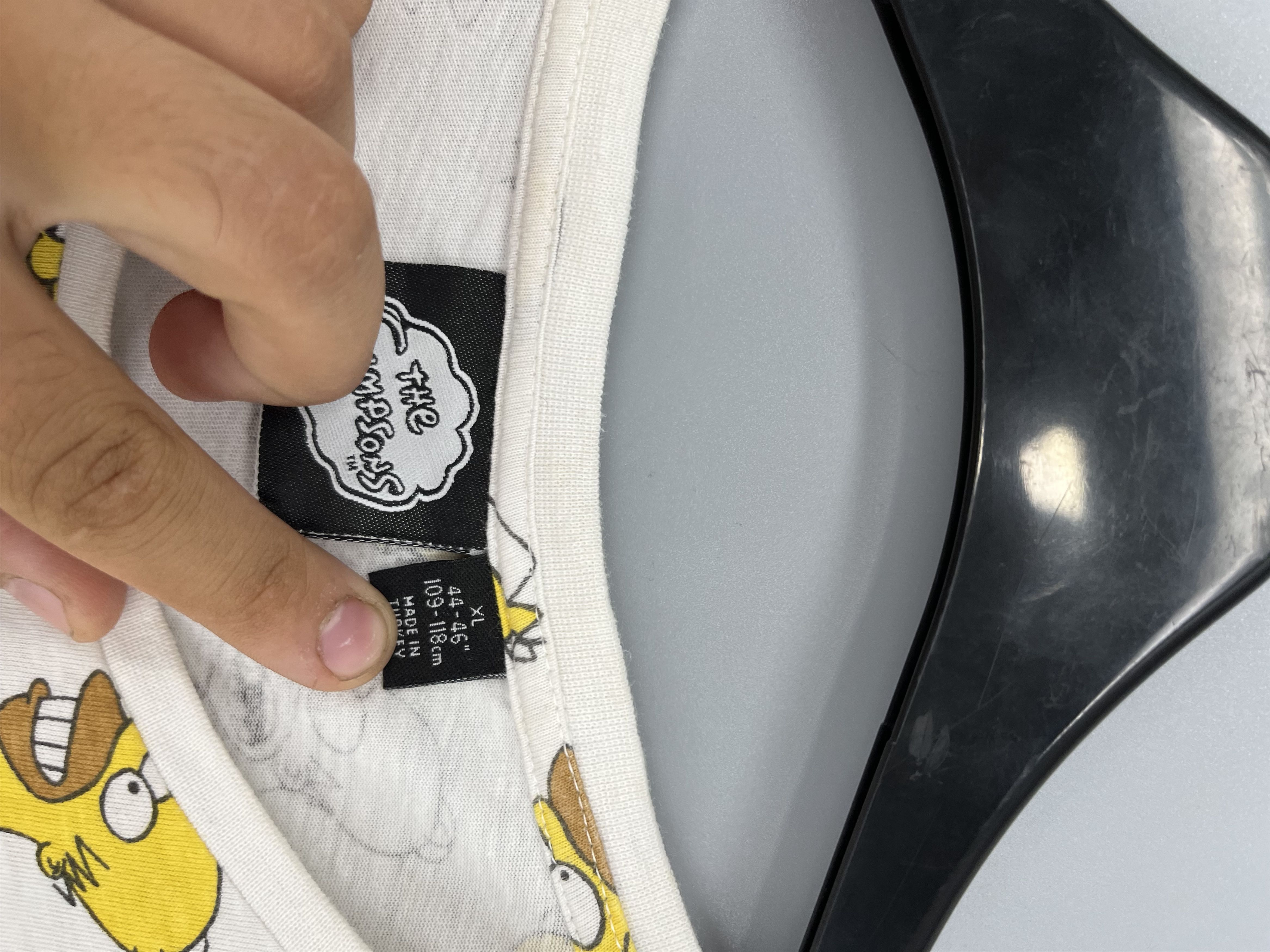 The Simpsons Vintage Y2K The Simpson Naked Homer Art Band Rock Streetwear Size US XL / EU 56 / 4 - 10 Thumbnail