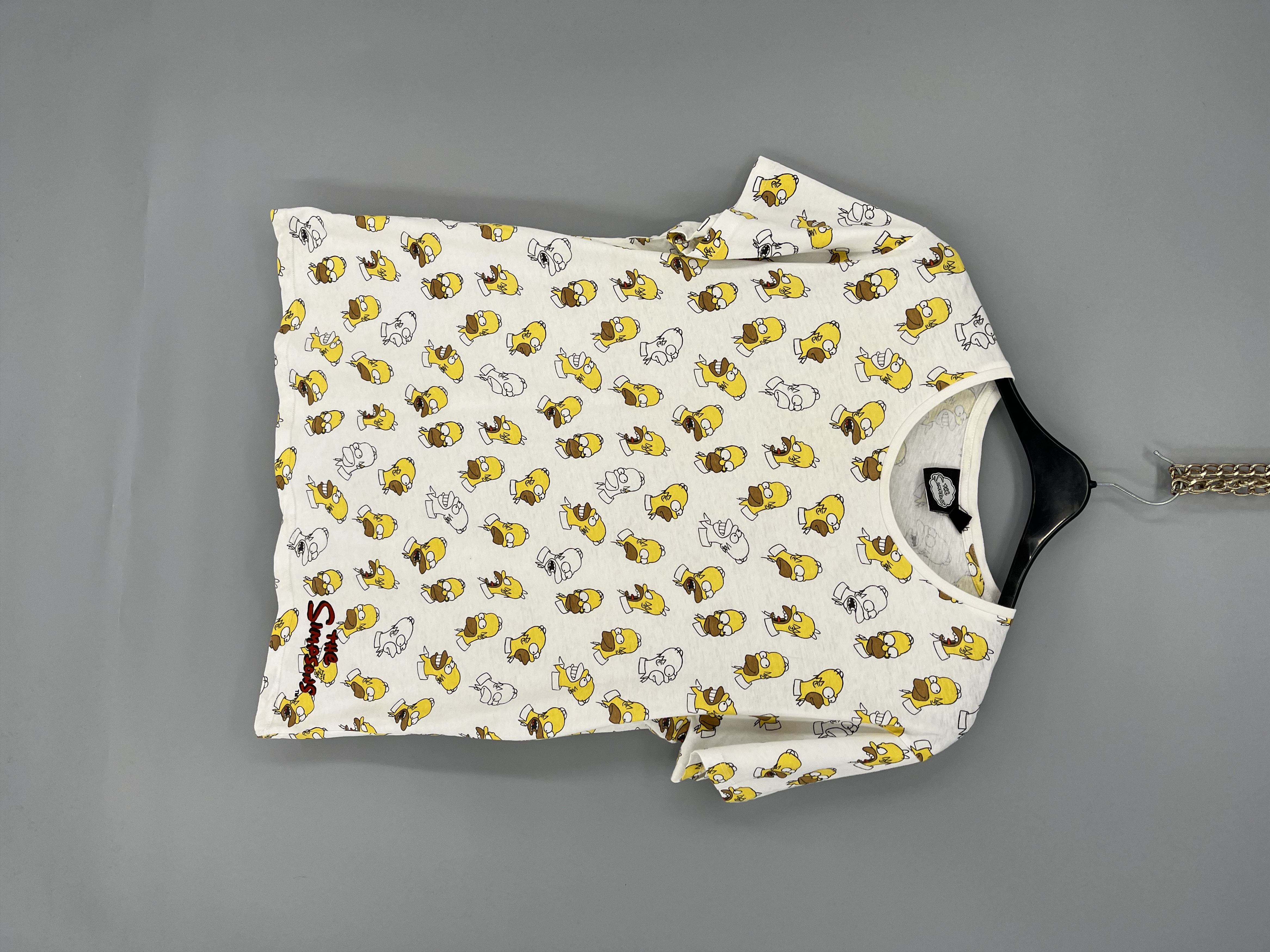 The Simpsons Vintage Y2K The Simpson Naked Homer Art Band Rock Streetwear Size US XL / EU 56 / 4 - 1 Thumbnail