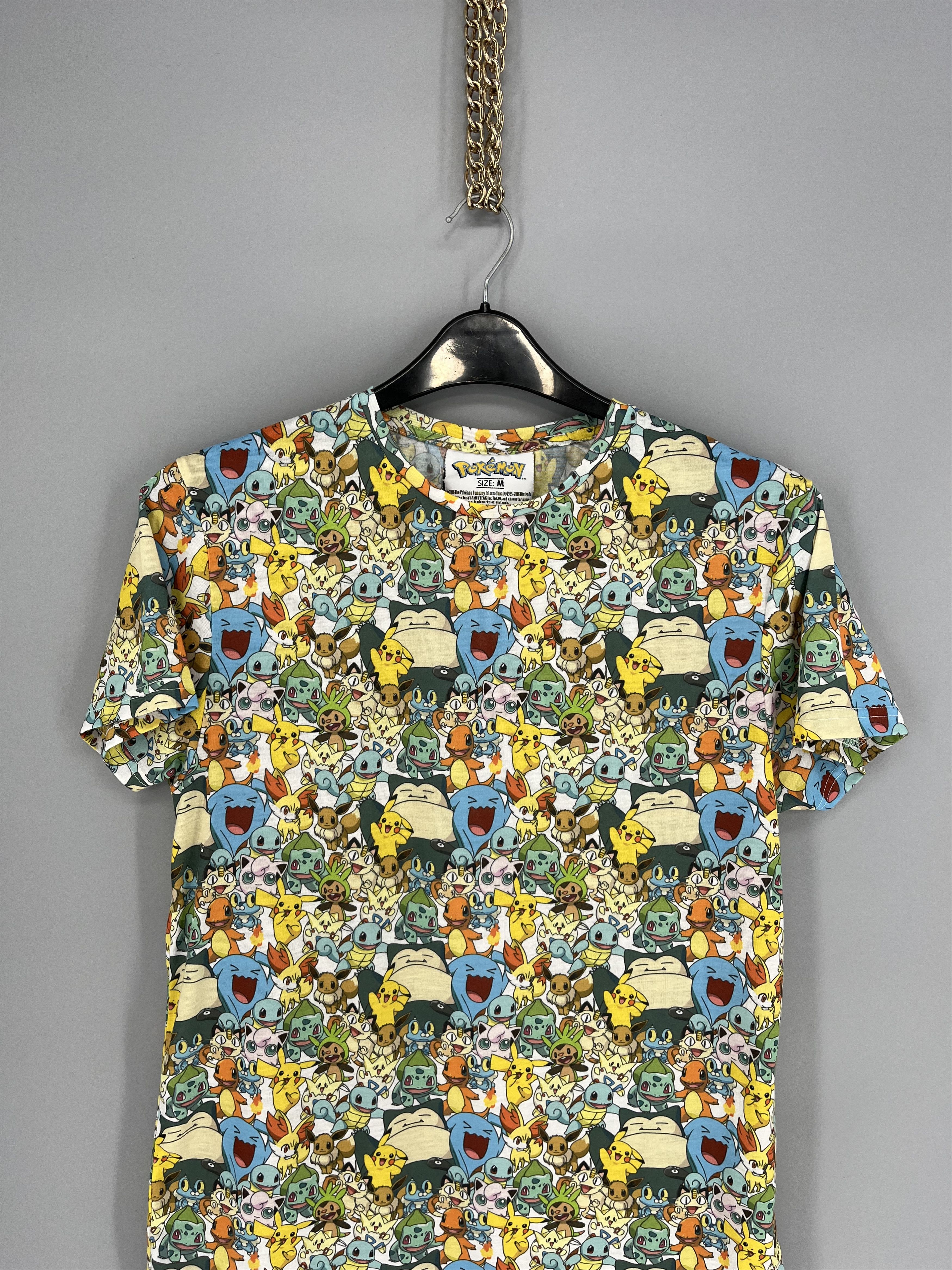 Anime × Pokemon Pokemon 2016 multicolor T-shirts size L Size US M / EU 48-50 / 2 - 6 Thumbnail