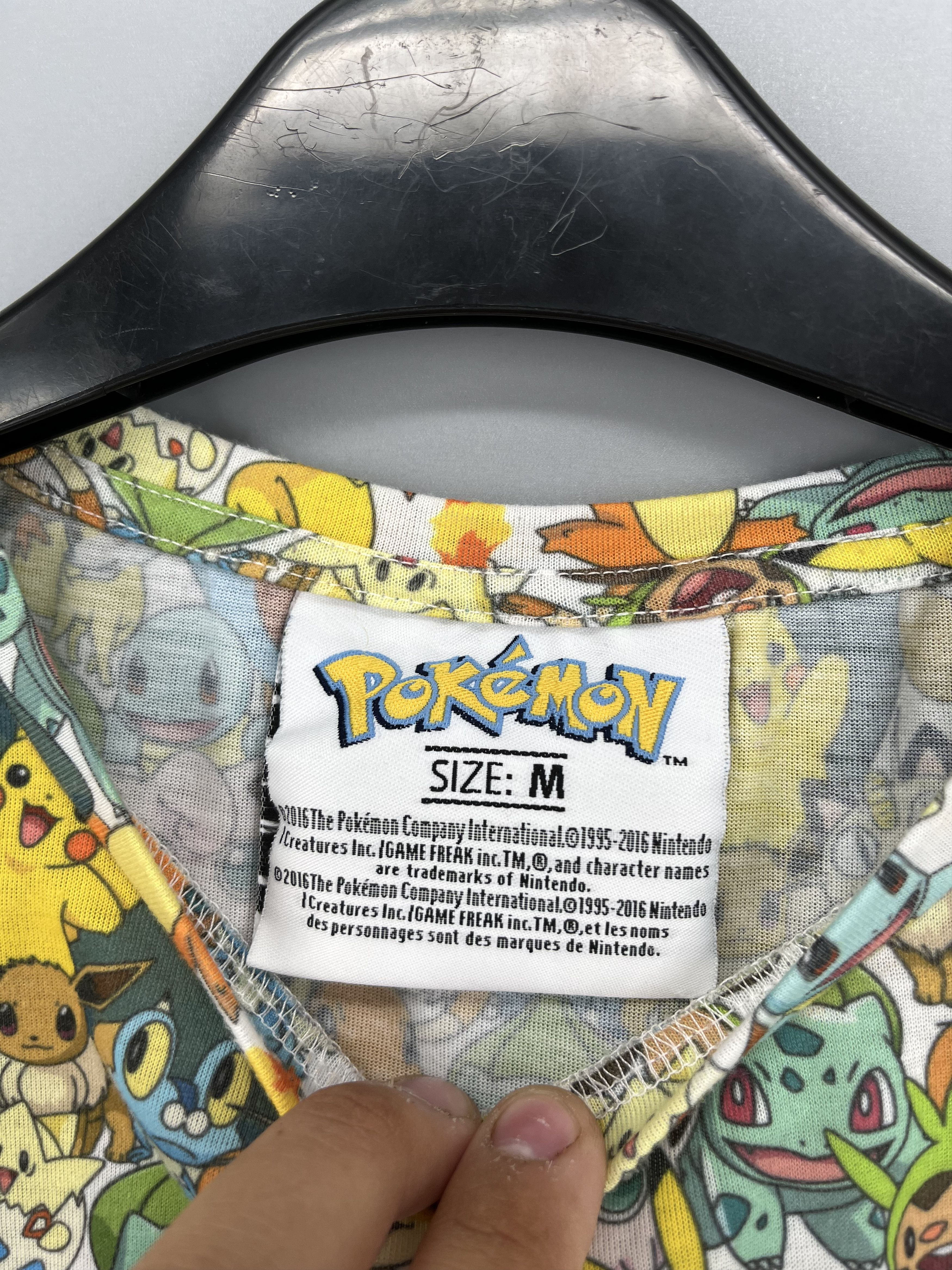 Anime × Pokemon Pokemon 2016 multicolor T-shirts size L Size US M / EU 48-50 / 2 - 7 Thumbnail