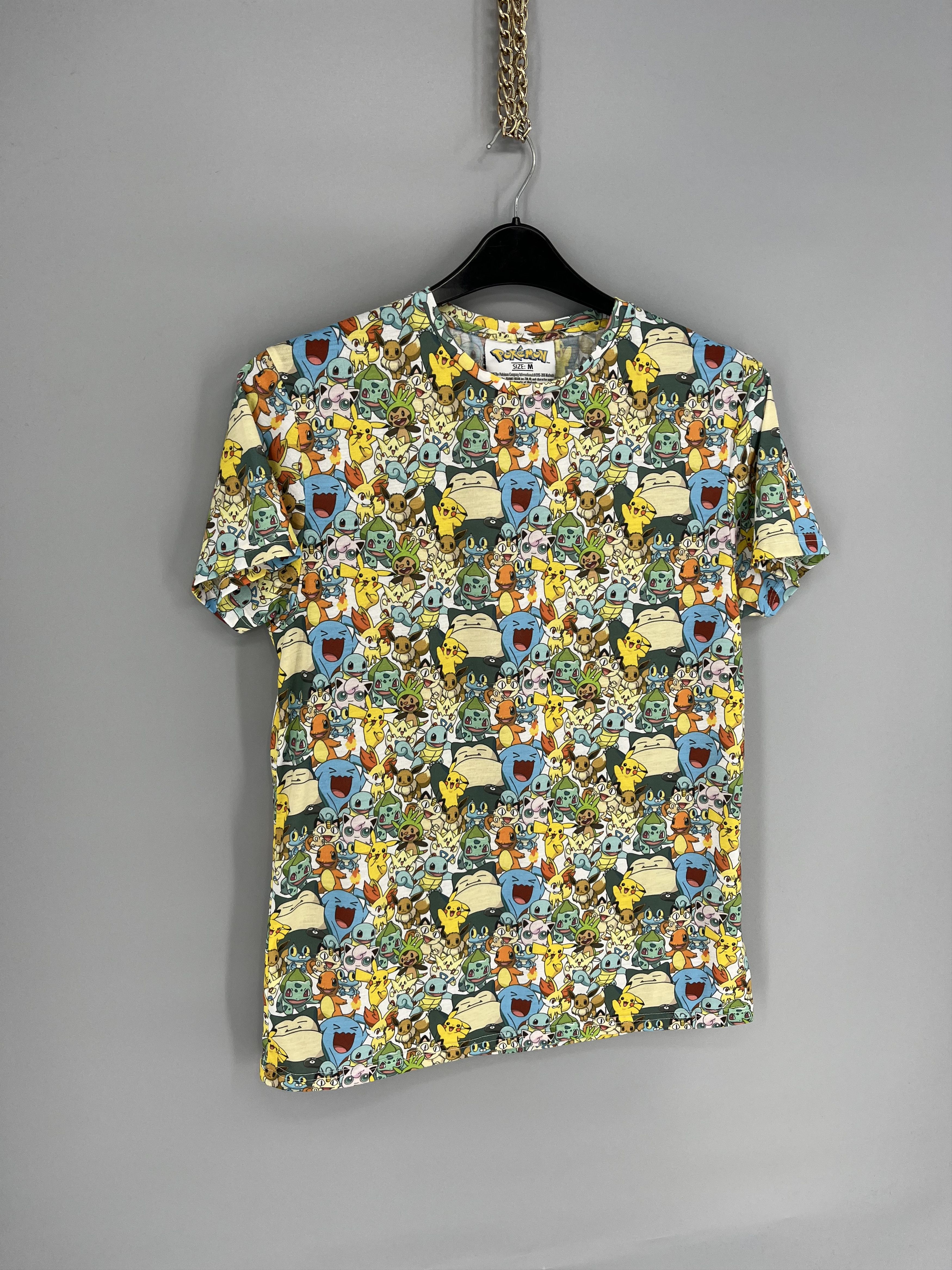 Anime × Pokemon Pokemon 2016 multicolor T-shirts size L Size US M / EU 48-50 / 2 - 2 Thumbnail