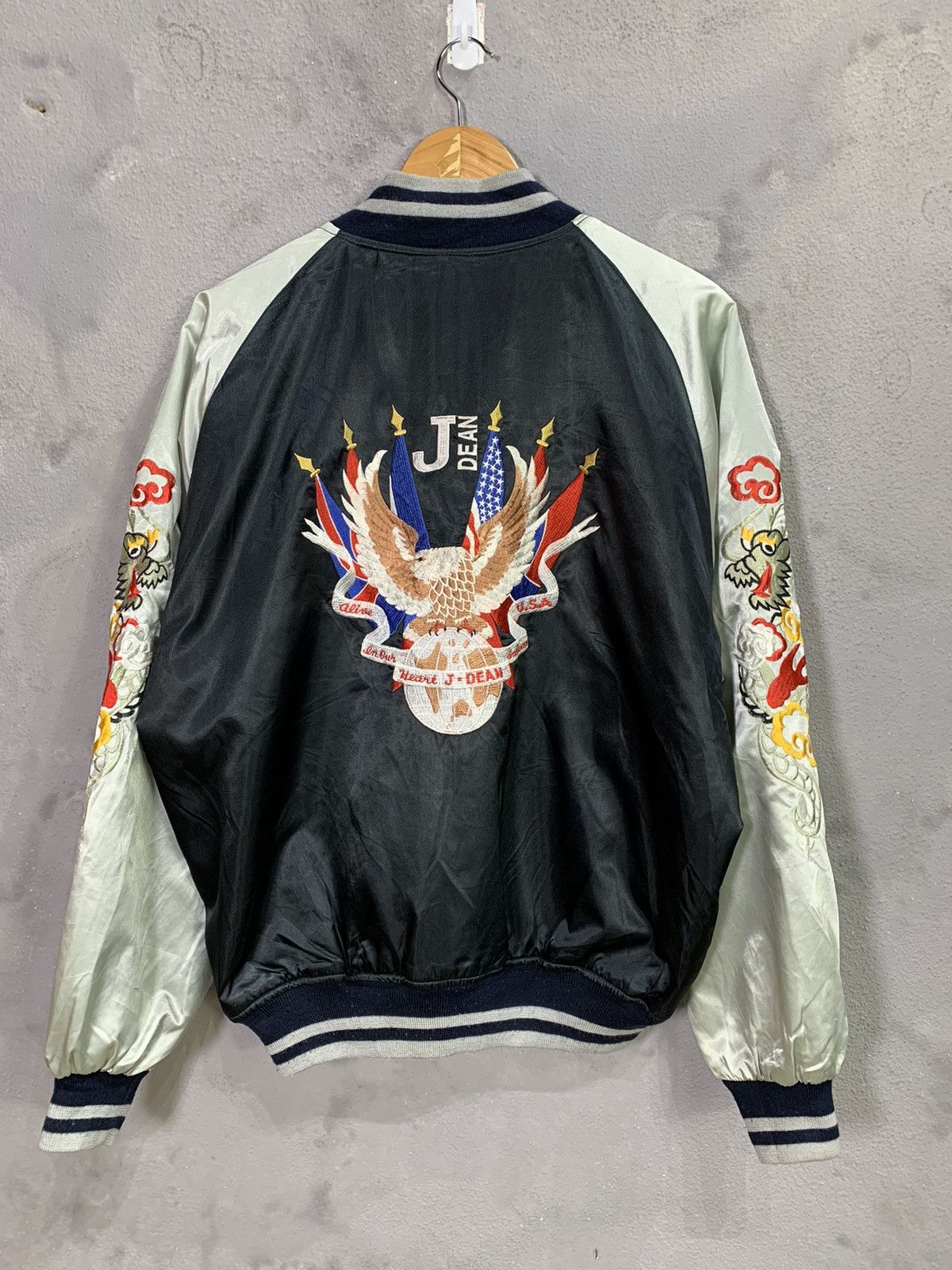 Vintage 90s James Dean American Legend Bomber Jacket