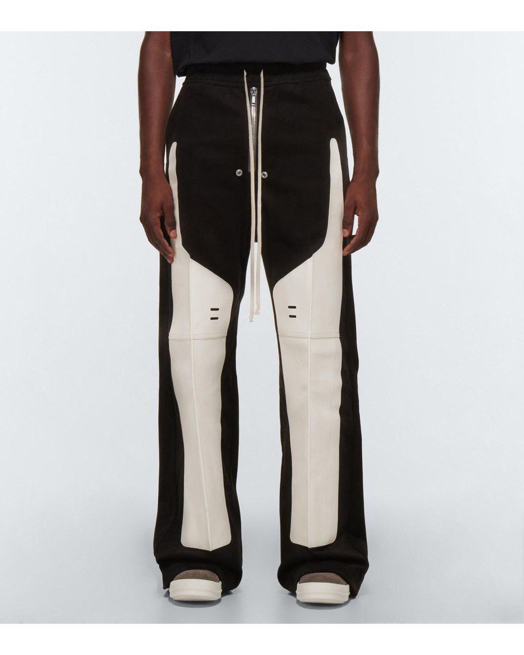Rick Owens Rick Owens Geth Belas Leather Panel Pants Size US 30 / EU 46 - 6 Thumbnail