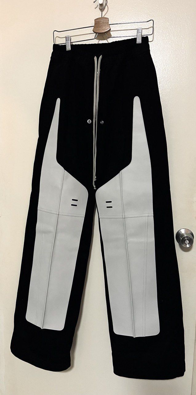 Rick Owens Rick Owens Geth Belas Leather Panel Pants Size US 30 / EU 46 - 2 Thumbnail