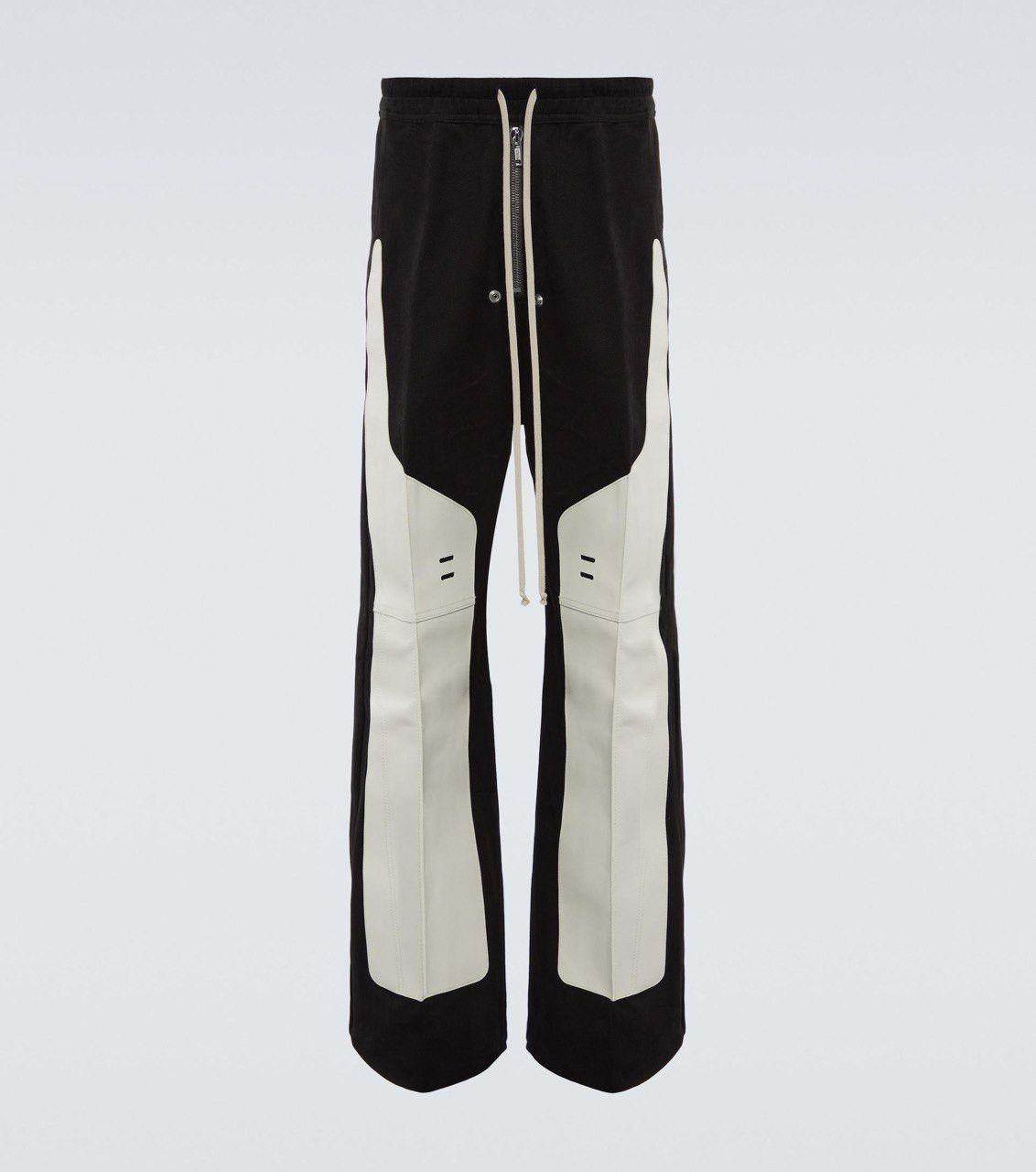 Rick Owens Rick Owens Geth Belas Leather Panel Pants Size US 30 / EU 46 - 1 Thumbnail