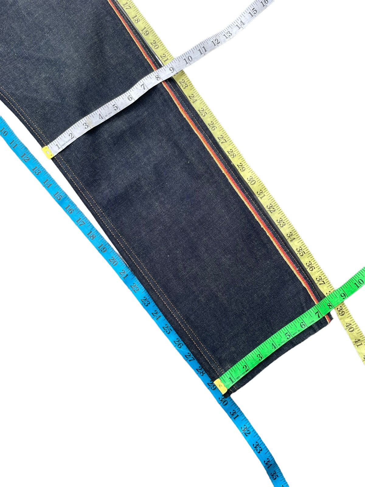 Ozwald Boateng Vintage & Rare Mistake by Oswald Boateng Selvedge Denim Size US 28 / EU 44 - 16 Thumbnail
