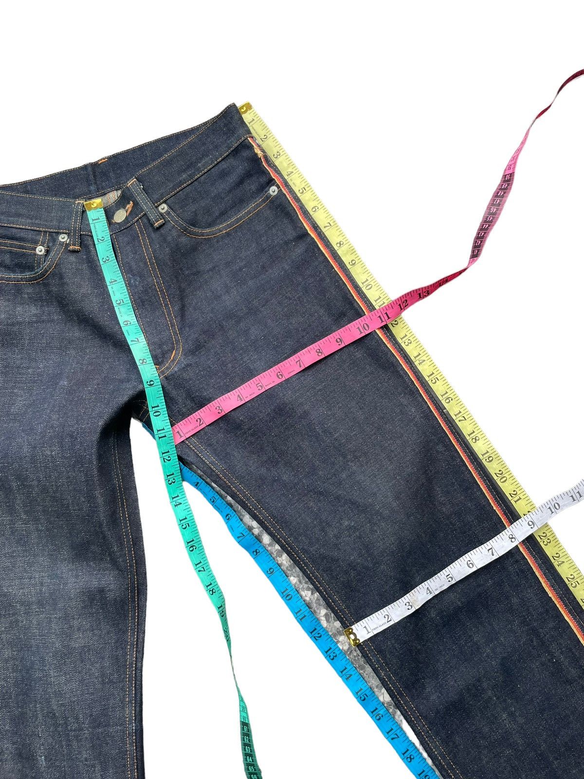Ozwald Boateng Vintage & Rare Mistake by Oswald Boateng Selvedge Denim Size US 28 / EU 44 - 17 Thumbnail