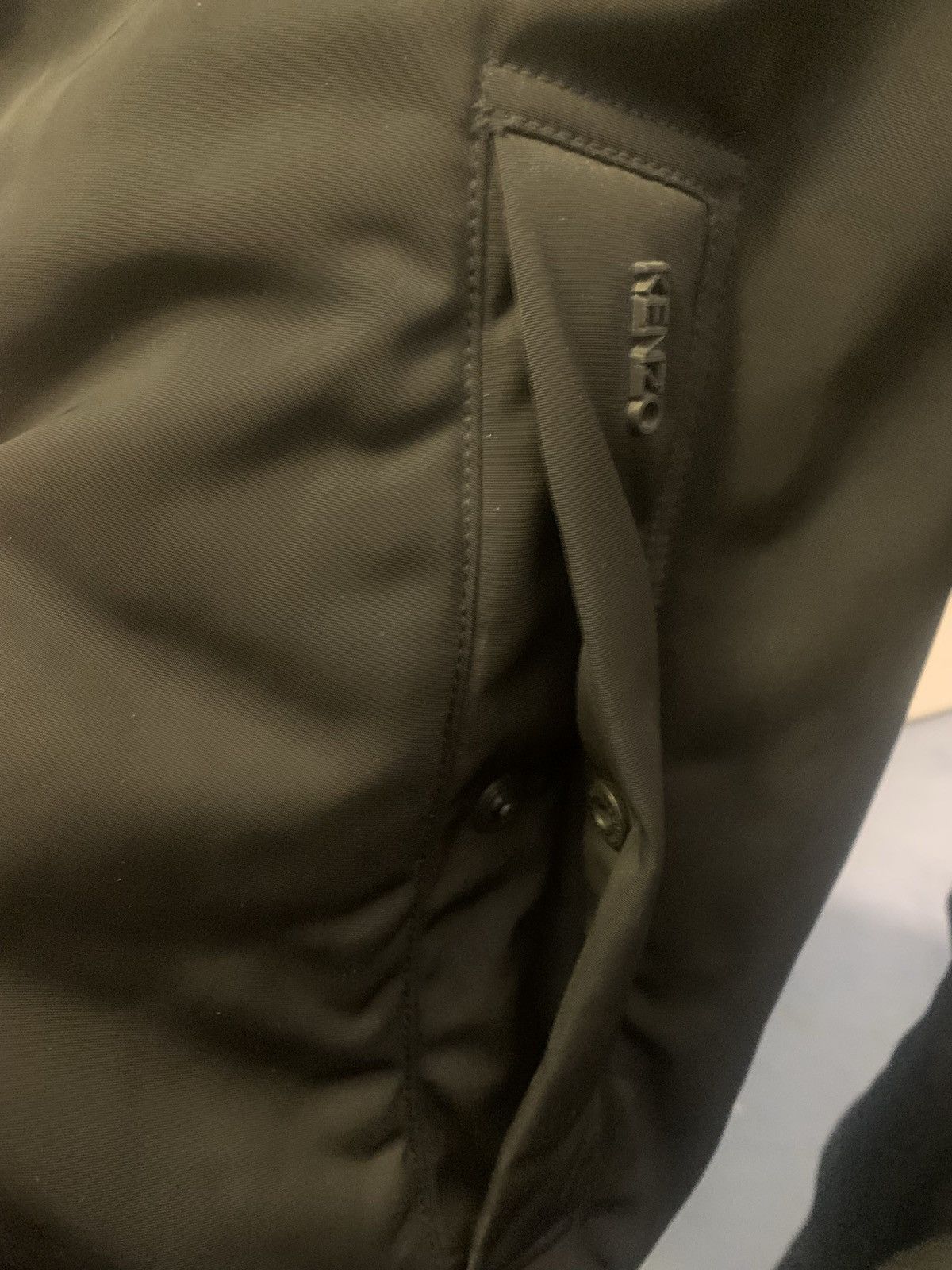 Kenzo Kenzo Black Bomber Jacket Size US M / EU 48-50 / 2 - 5 Thumbnail