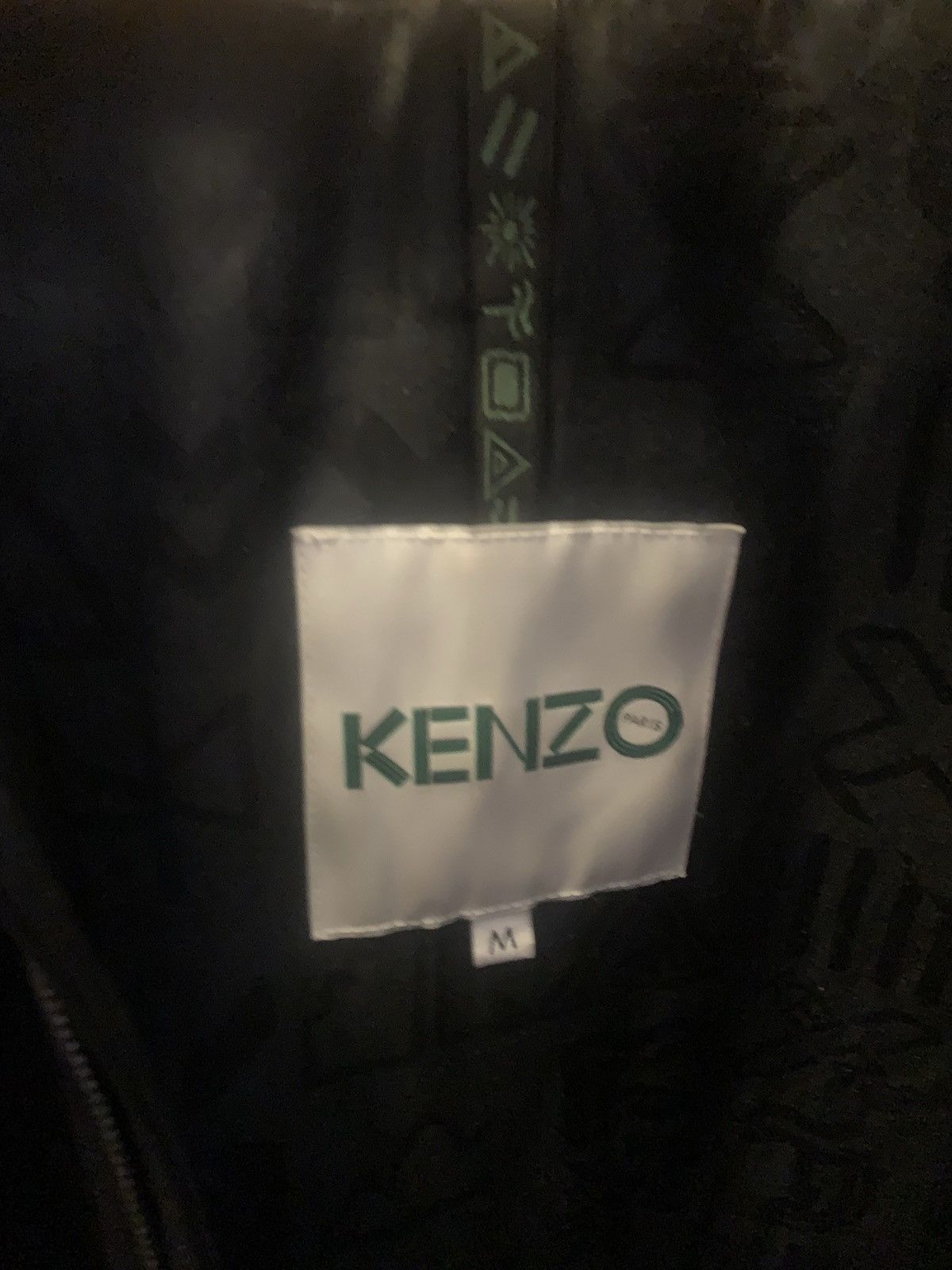 Kenzo Kenzo Black Bomber Jacket Size US M / EU 48-50 / 2 - 6 Thumbnail