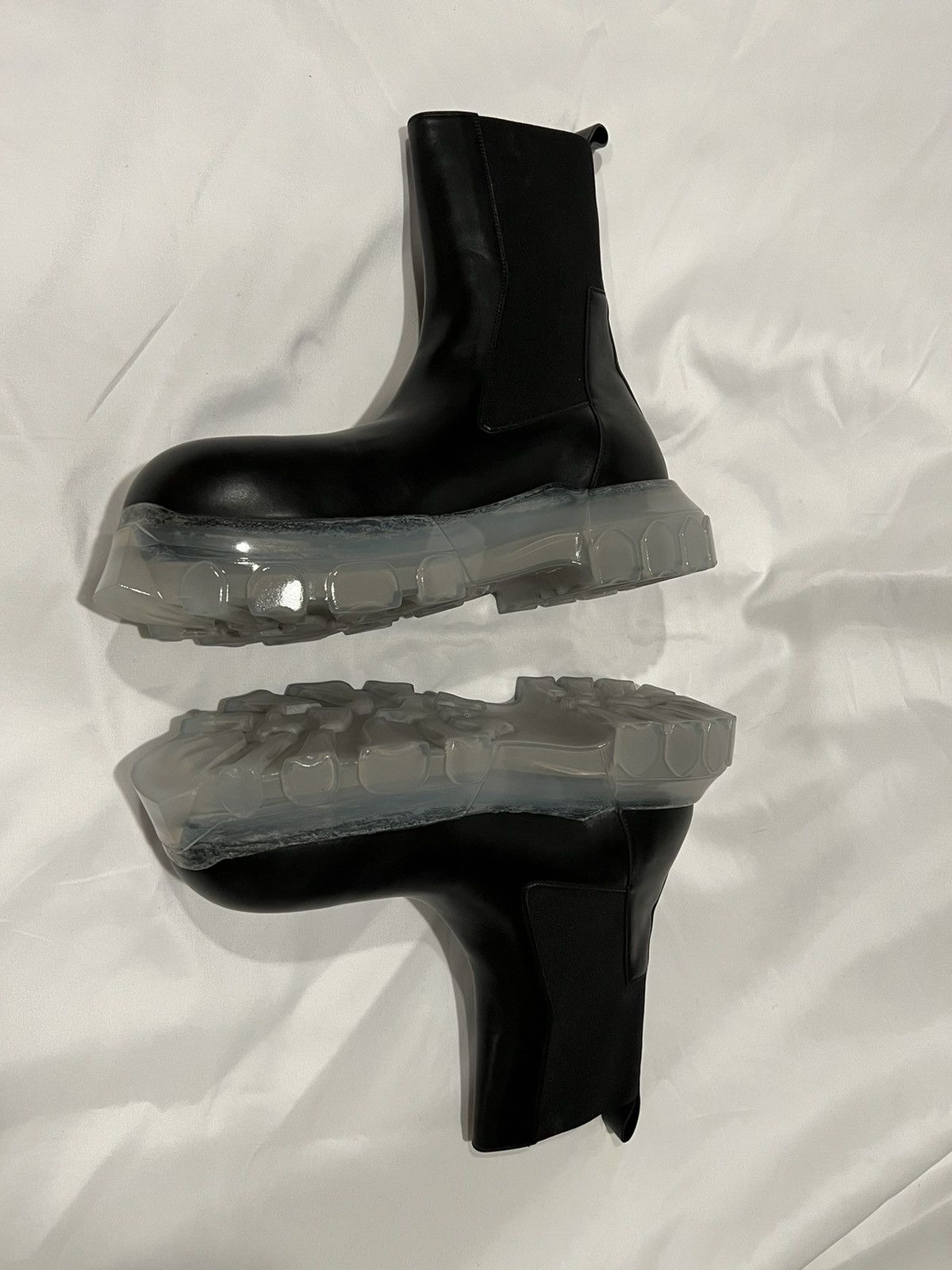 Rick Owens Rick Owens mens tractor boots. 45/12. Size US 12 / EU 45 - 3 Thumbnail