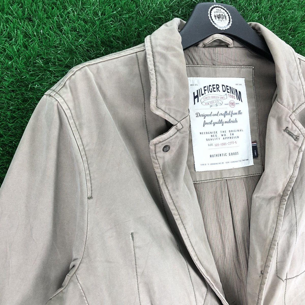 Vintage Hilfiger Denim 1985 Coat Jacket