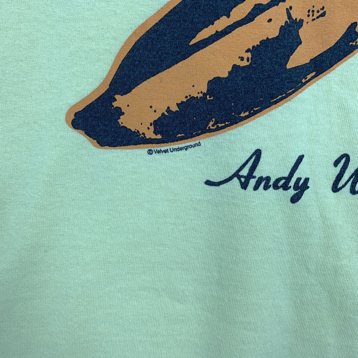 Andy Warhol × Band Tees × Vintage Vintage The Velvet Underground Andy Warhol Tshirt Size US L / EU 52-54 / 3 - 3 Thumbnail