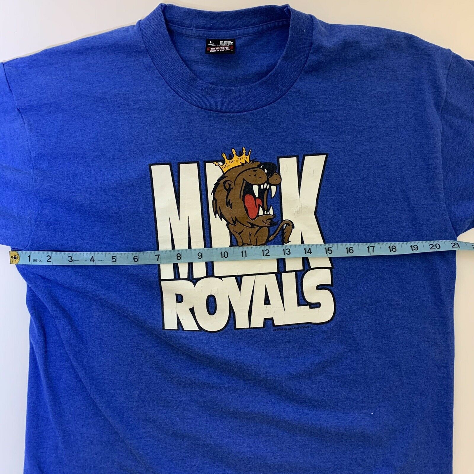 Vintage Vintage 90s MLK Royals Martin Luther King Jr T-Shirt Size US M / EU 48-50 / 2 - 7 Thumbnail