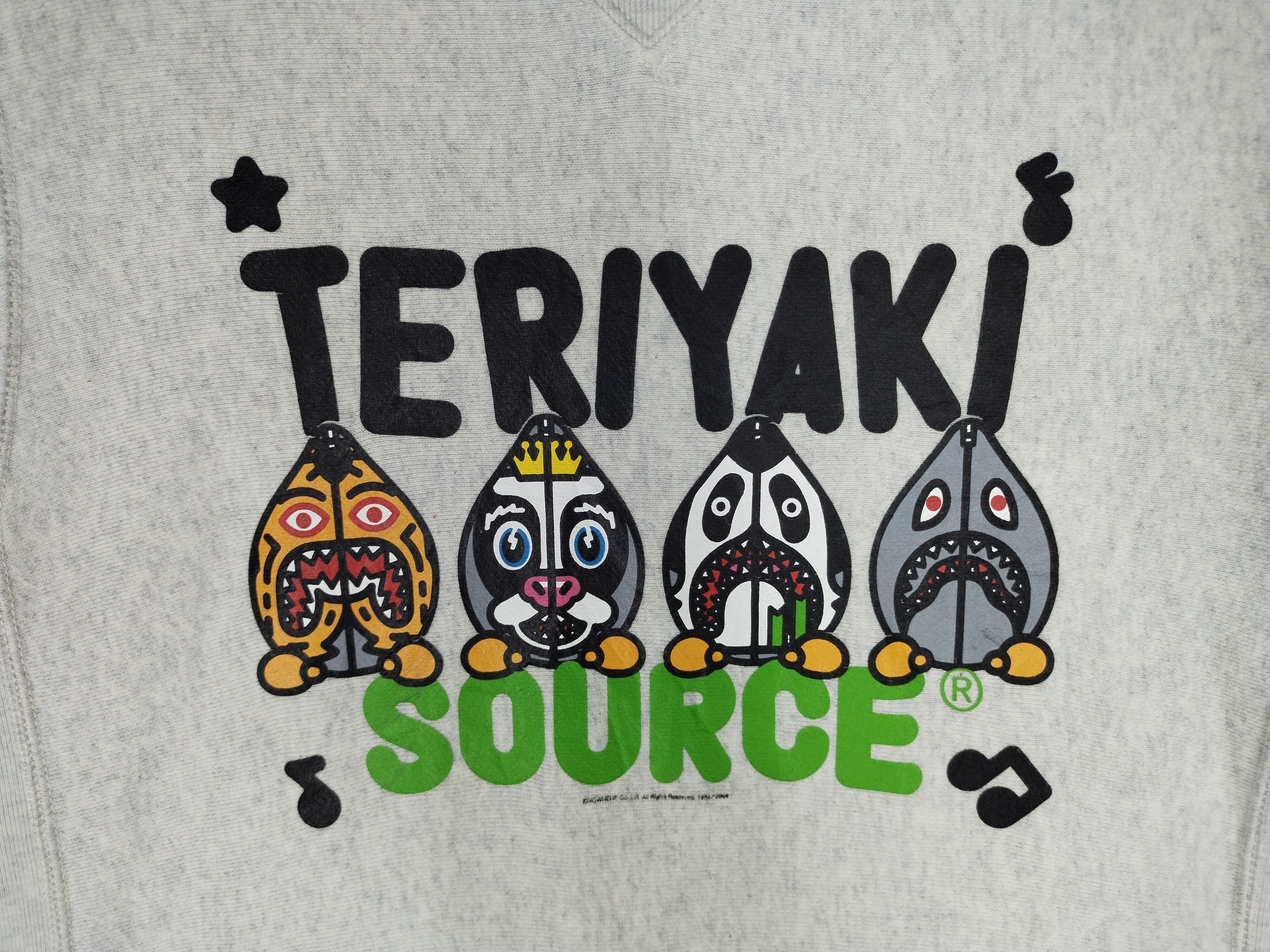 Bape × Nigo Teriyaki Source Crewneck (2009) Size S / US 4 / IT 40 - 4 Thumbnail