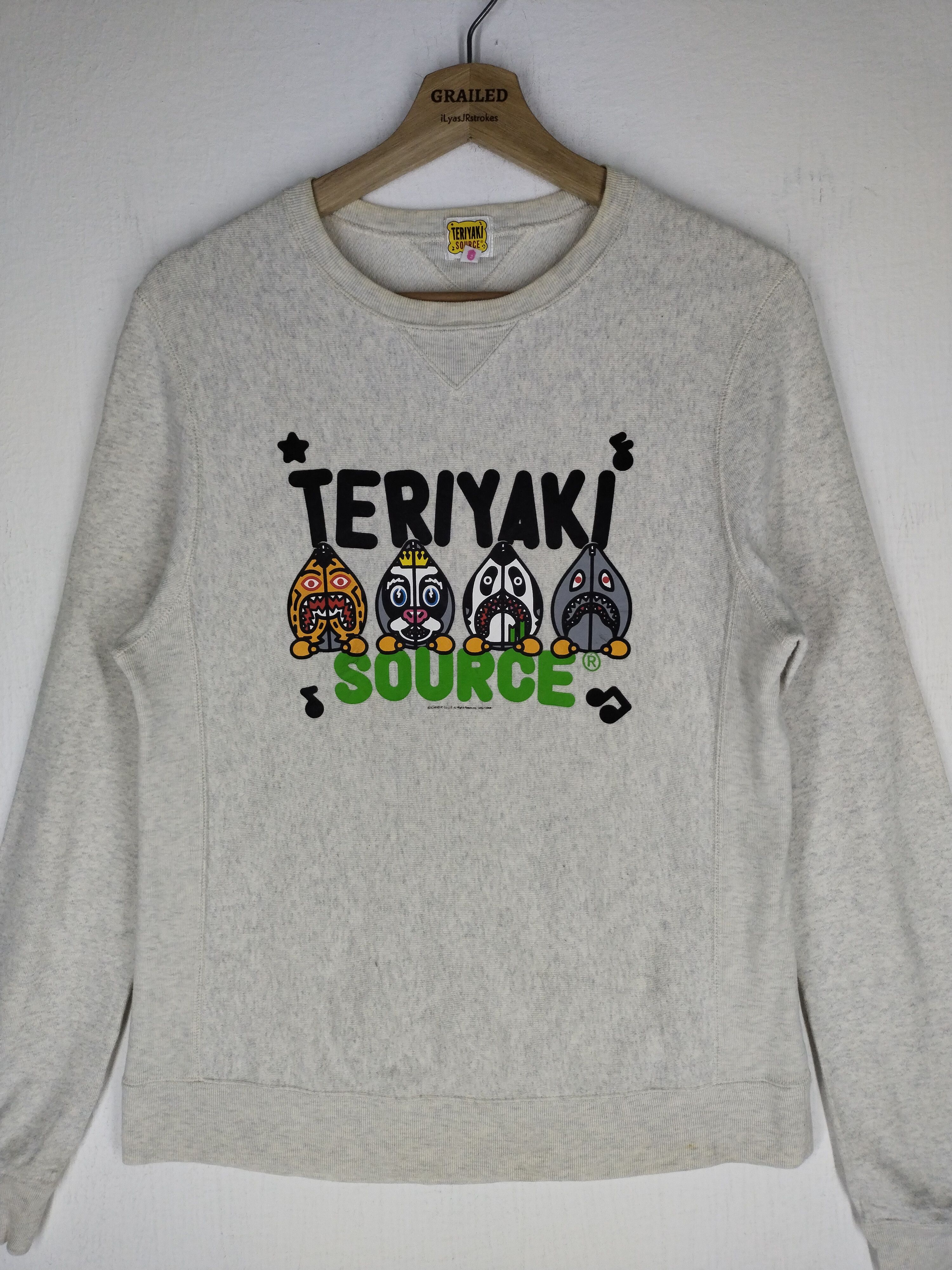 Bape × Nigo Teriyaki Source Crewneck (2009) Size S / US 4 / IT 40 - 1 Thumbnail