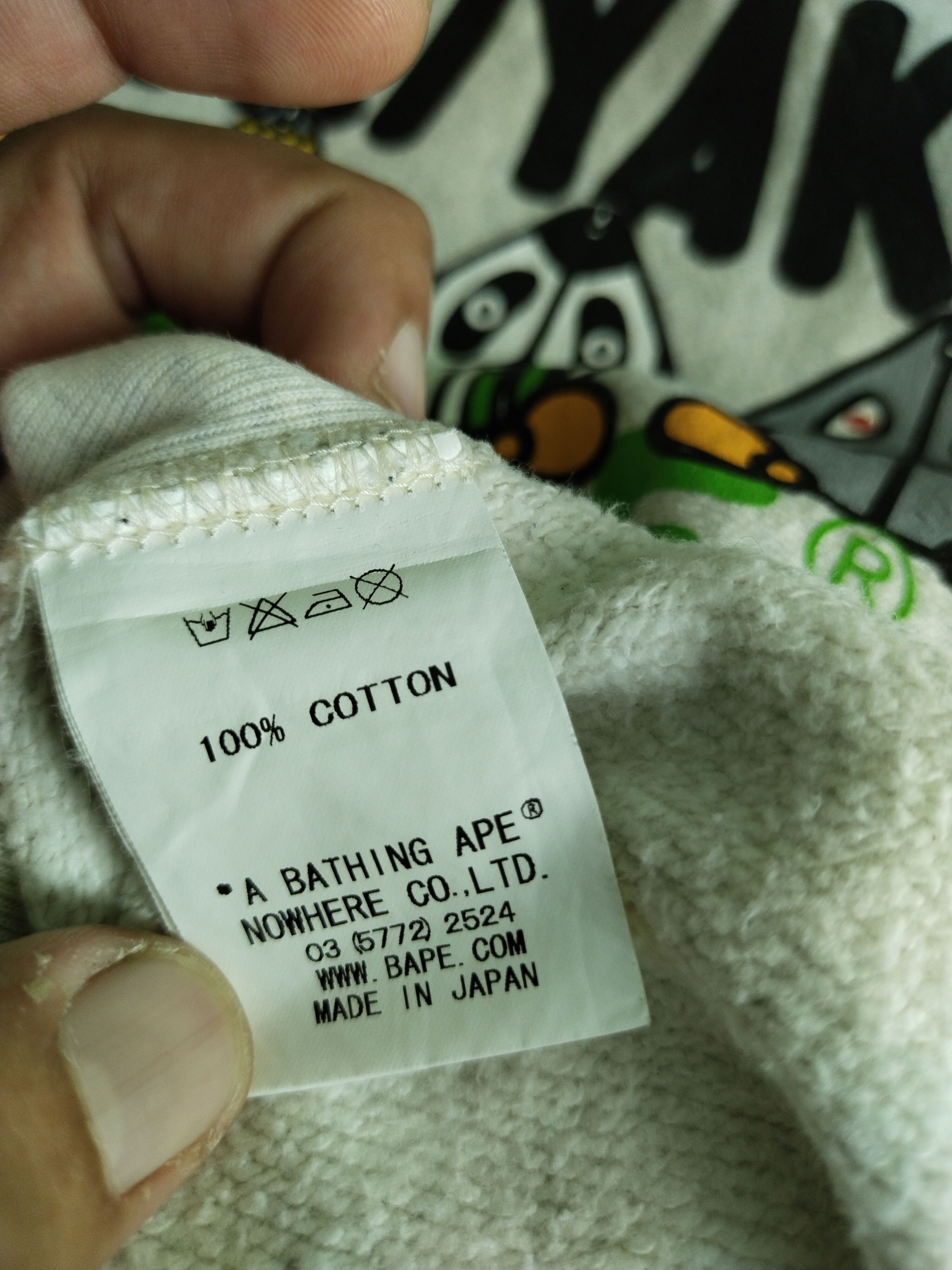 Bape × Nigo Teriyaki Source Crewneck (2009) Size S / US 4 / IT 40 - 12 Thumbnail
