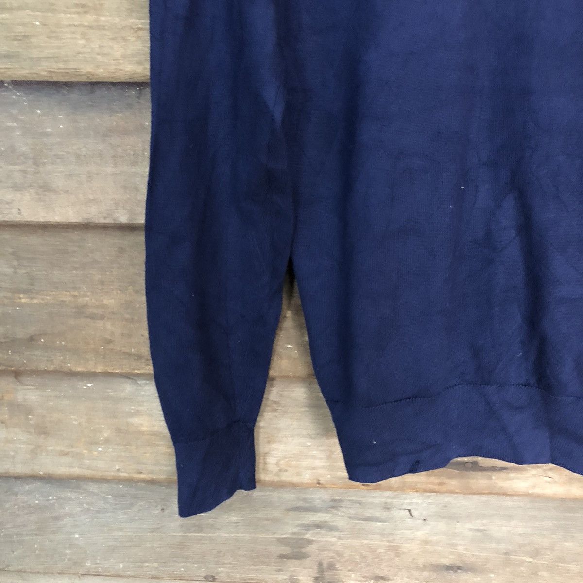 Japanese Brand Uniqlo Dark Blue Cardigan #7288 Size M / US 6-8 / IT 42-44 - 10 Thumbnail