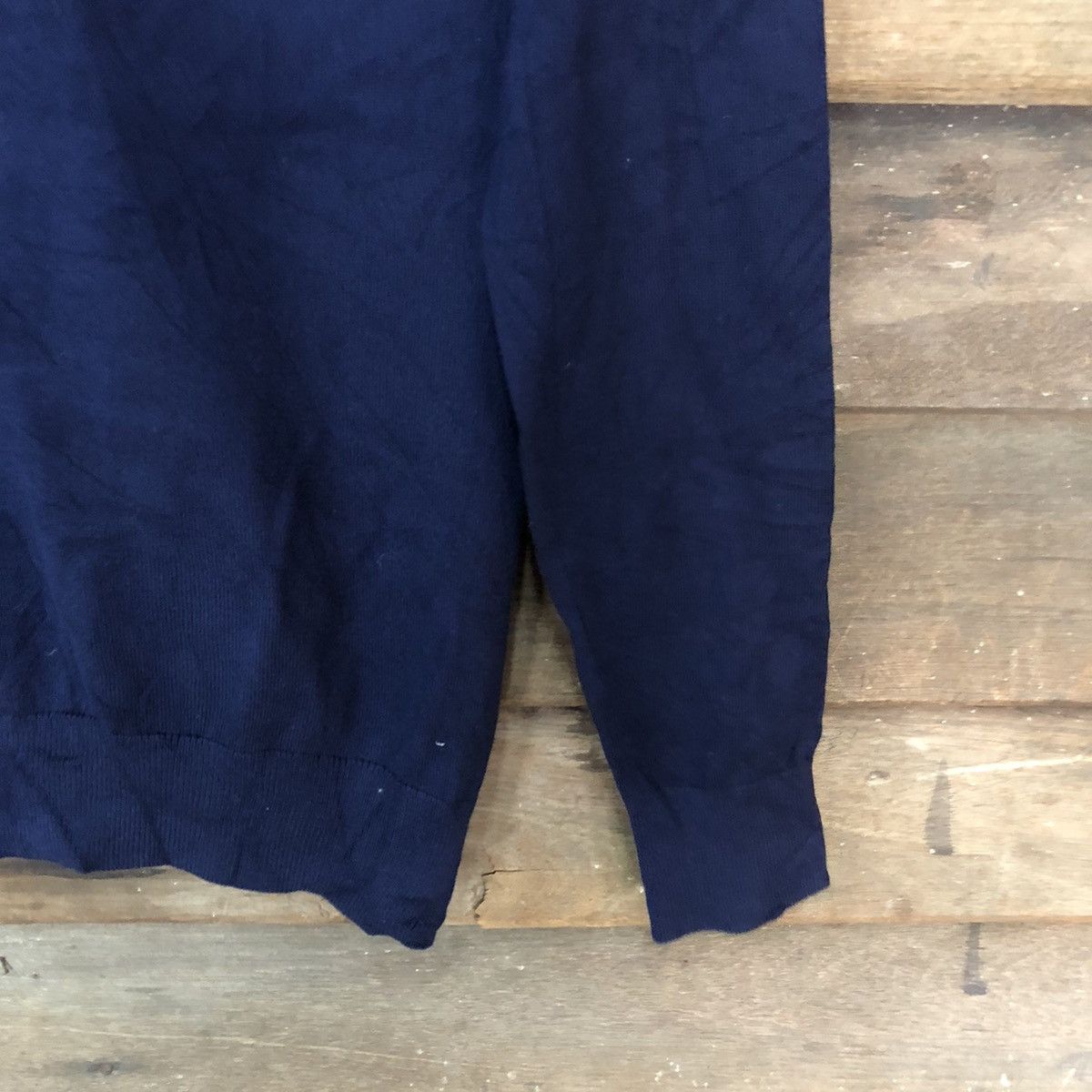Japanese Brand Uniqlo Dark Blue Cardigan #7288 Size M / US 6-8 / IT 42-44 - 11 Thumbnail