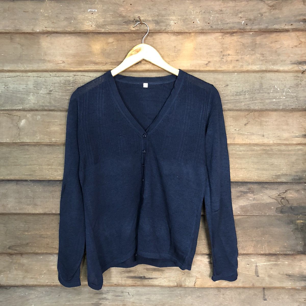 Uniqlo Uniqlo Dark Blue Cardigan #7286 Size M / US 6-8 / IT 42-44 - 1 Thumbnail