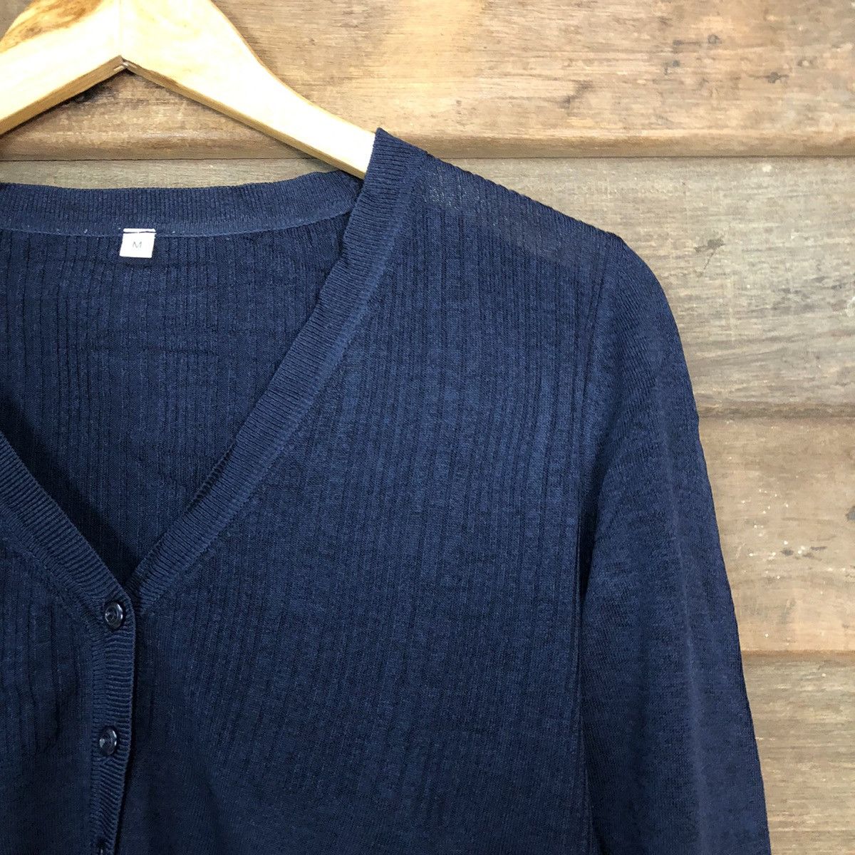 Uniqlo Uniqlo Dark Blue Cardigan #7286 Size M / US 6-8 / IT 42-44 - 6 Thumbnail