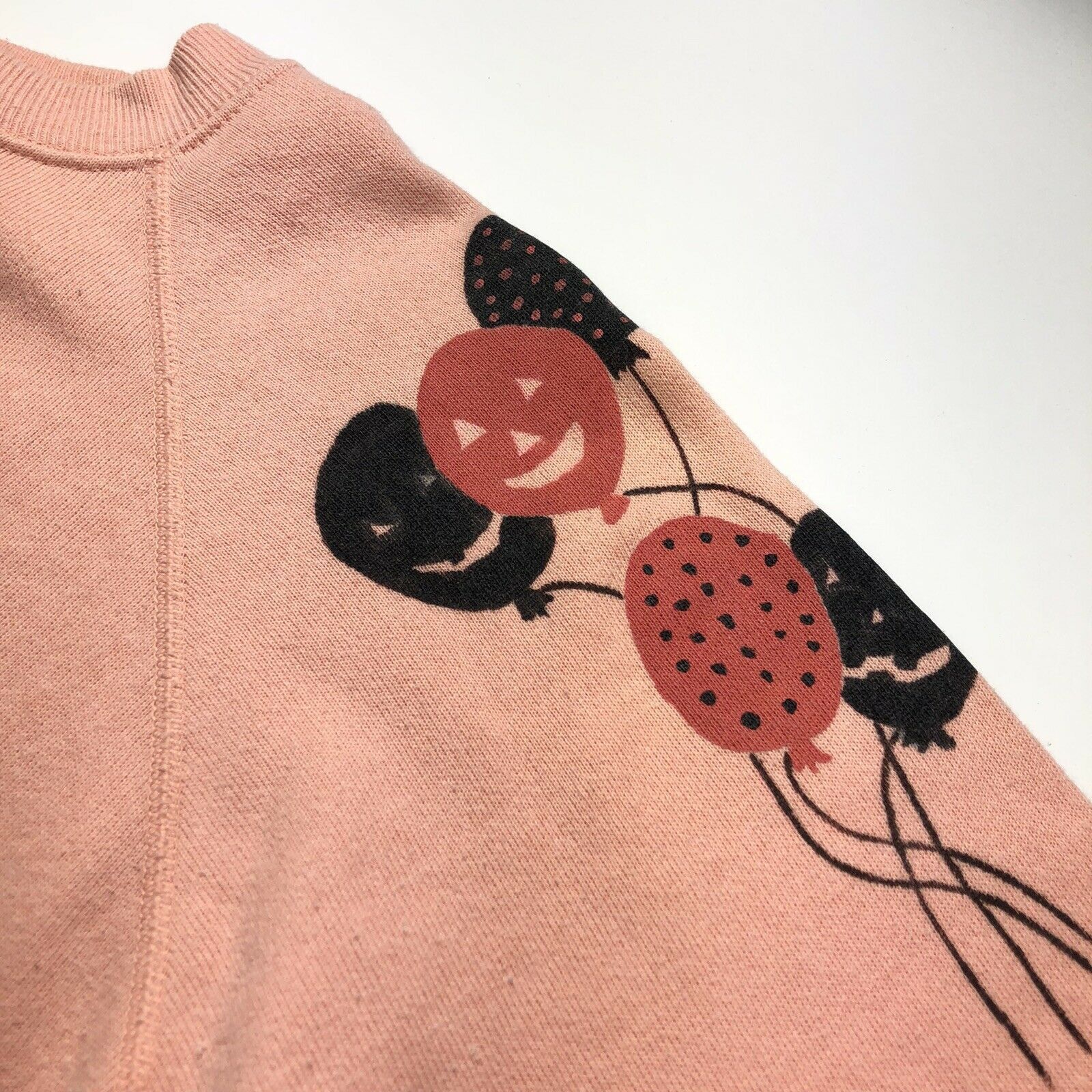 Hanes × Vintage Vintage 80s Halloween Fall Scarecrow Sweatshirt Made In USA Size US S / EU 44-46 / 1 - 4 Thumbnail