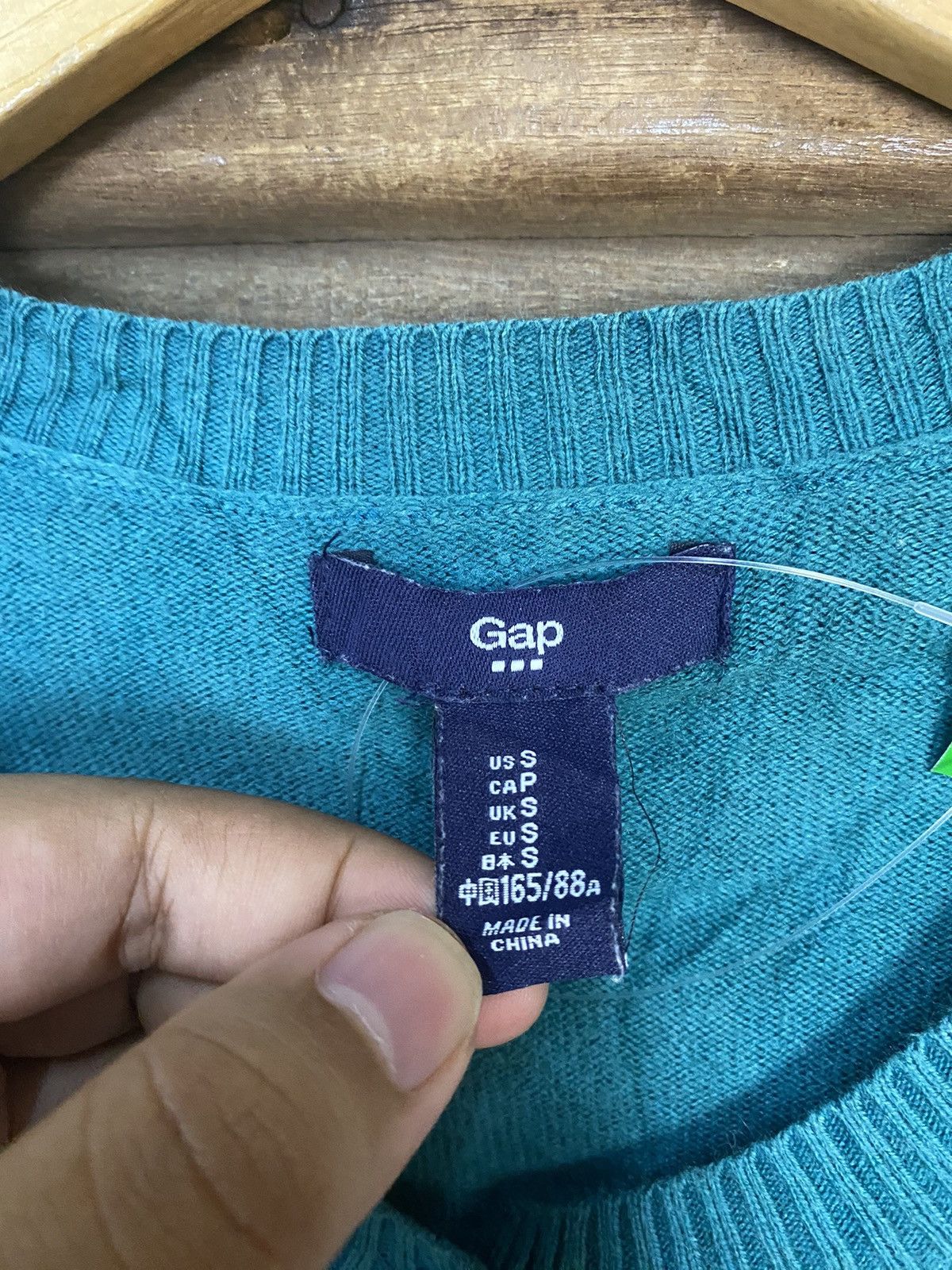 Gap Gap Green Patterned Cardigans vintage ladies #7256 Size S / US 4 / IT 40 - 7 Thumbnail