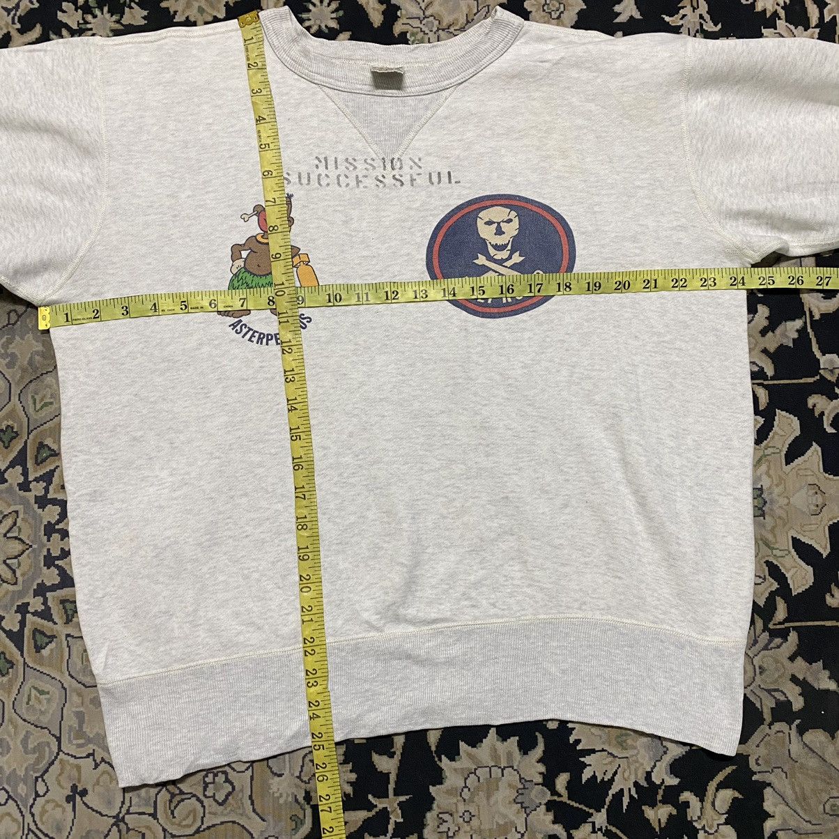 Buzz Rickson's Vintage Buzz Rickson Crewneck Jolly Rogers Asterperious Size US M / EU 48-50 / 2 - 16 Thumbnail