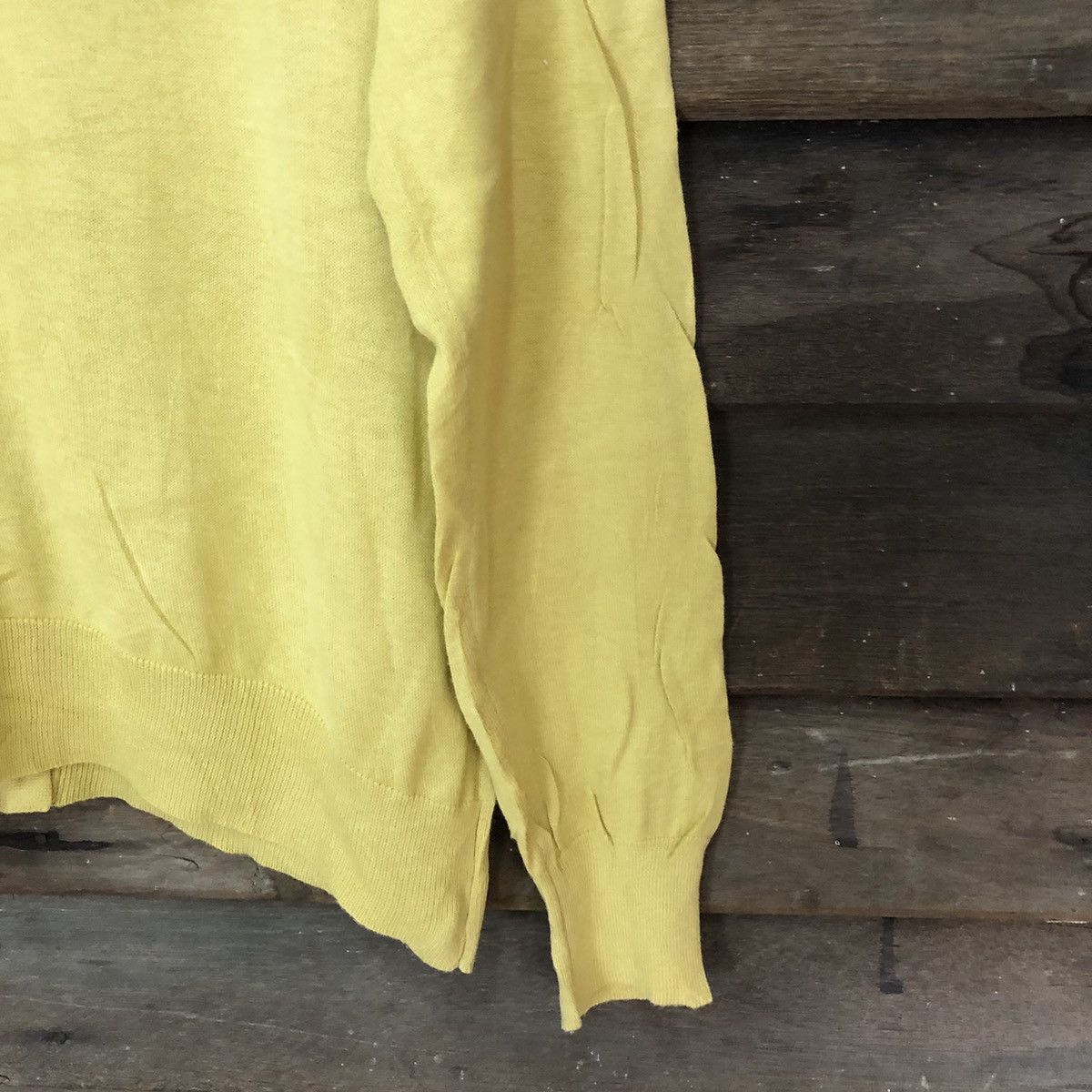 GU GU Yellow vintage knitwear Cardigans #7237 Size L / US 10 / IT 46 - 11 Thumbnail