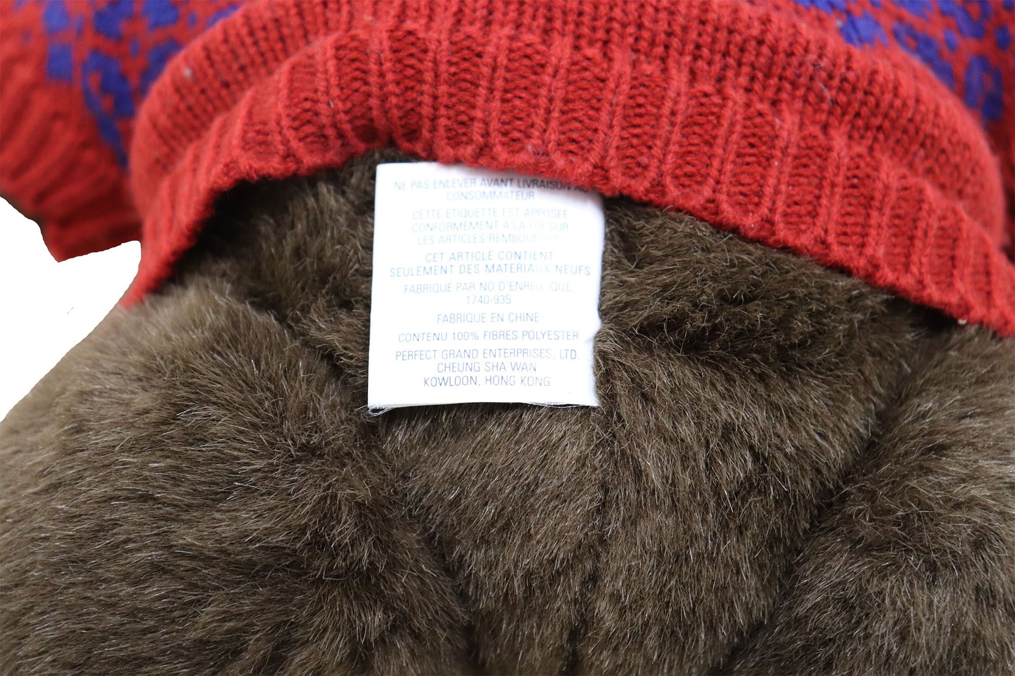Polo Ralph Lauren Polo Ralph Lauren 2000 Bear Plush Red Knit Stuffed Size ONE SIZE - 7 Thumbnail