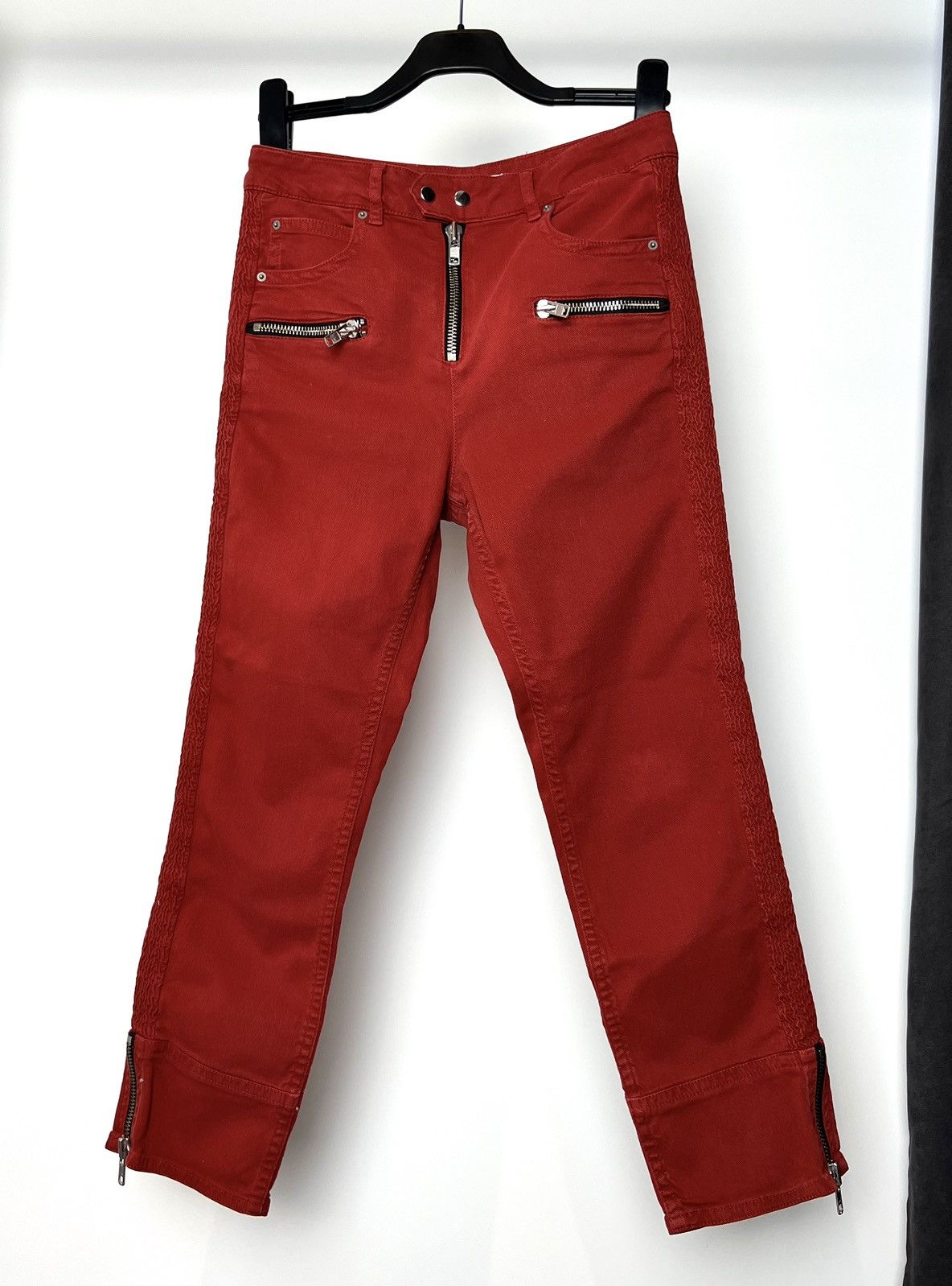 Isabel Marant Isabel Marant Etoile pelona biker style jeans Size 28" / US 6 / IT 42 - 1 Thumbnail